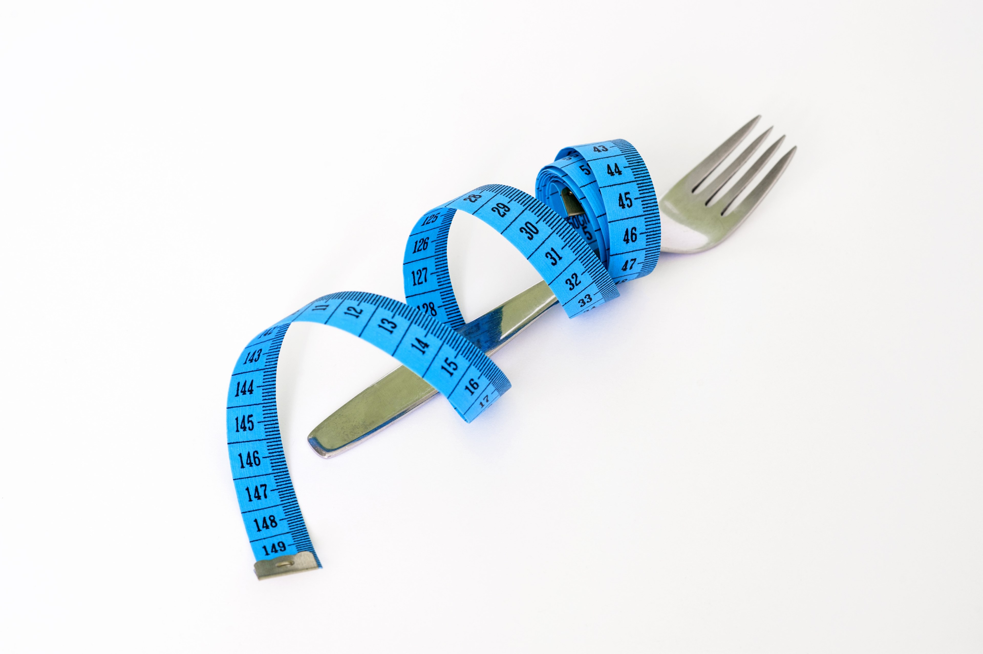tape fork diet health loss healthy nutrition 4k, HD Wallpaper