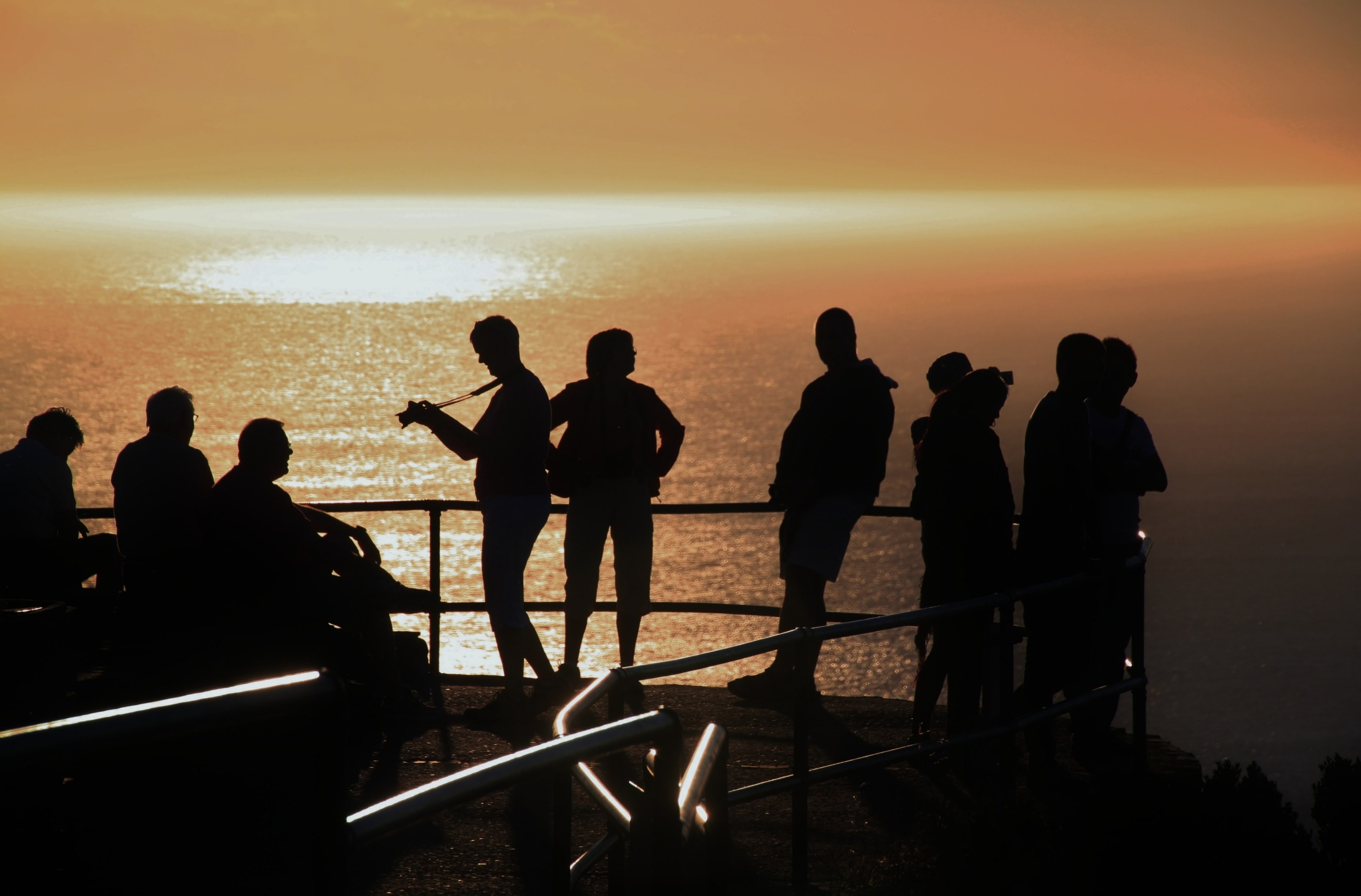 sunset evening sky nature human people personal 4k, HD Wallpaper