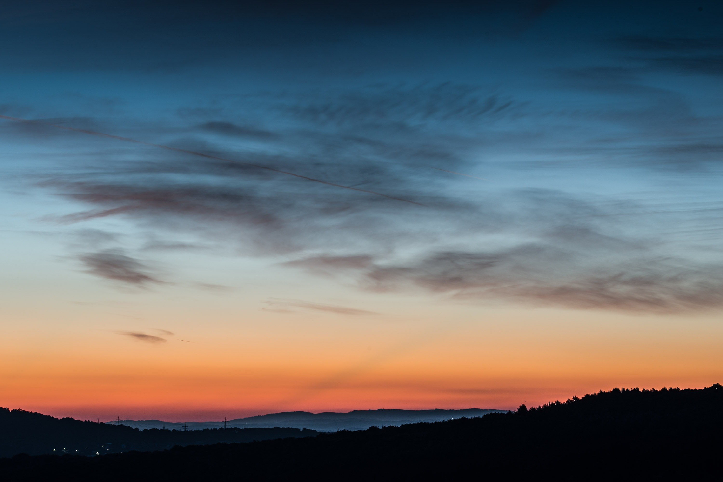 sunrise herdecke morgenrot skies 4k, HD Wallpaper