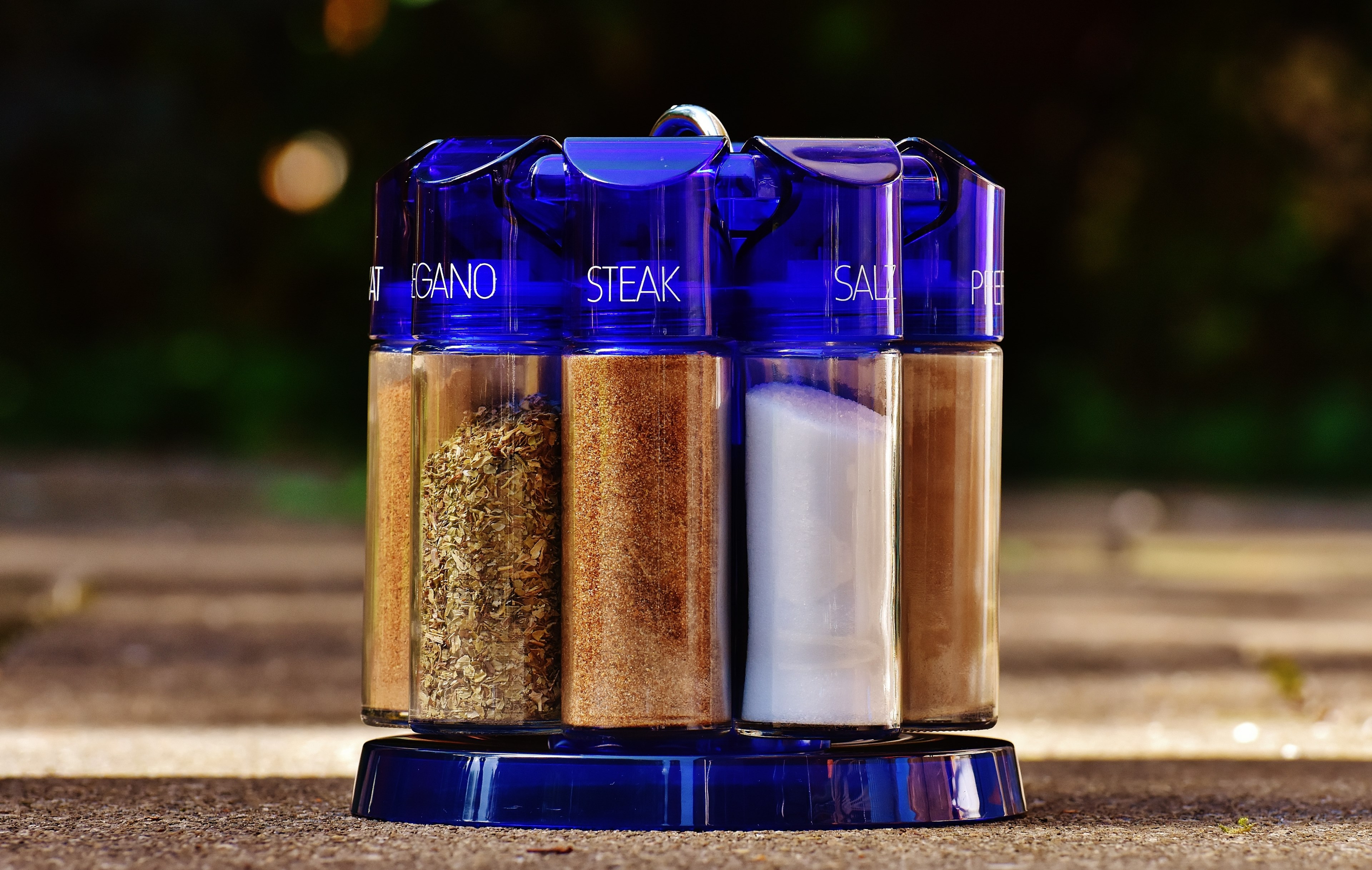 spice rack cooking spices preparation eat cook 4k, HD Wallpaper