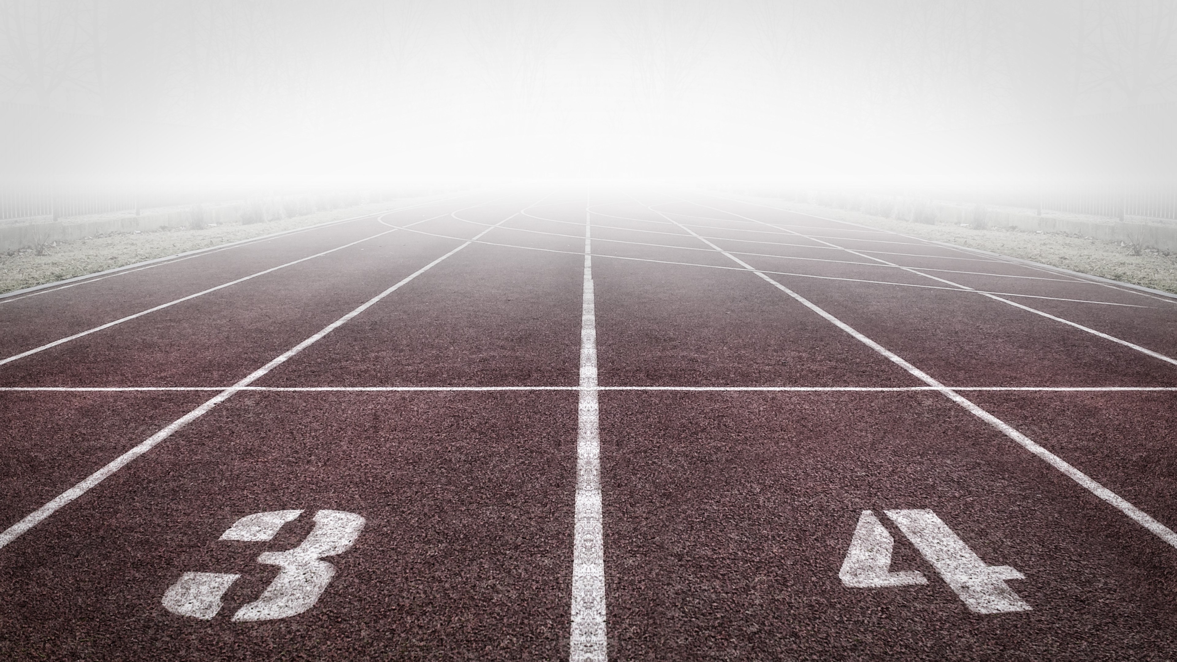 sport treadmill tor route trail way speedway 4k, HD Wallpaper