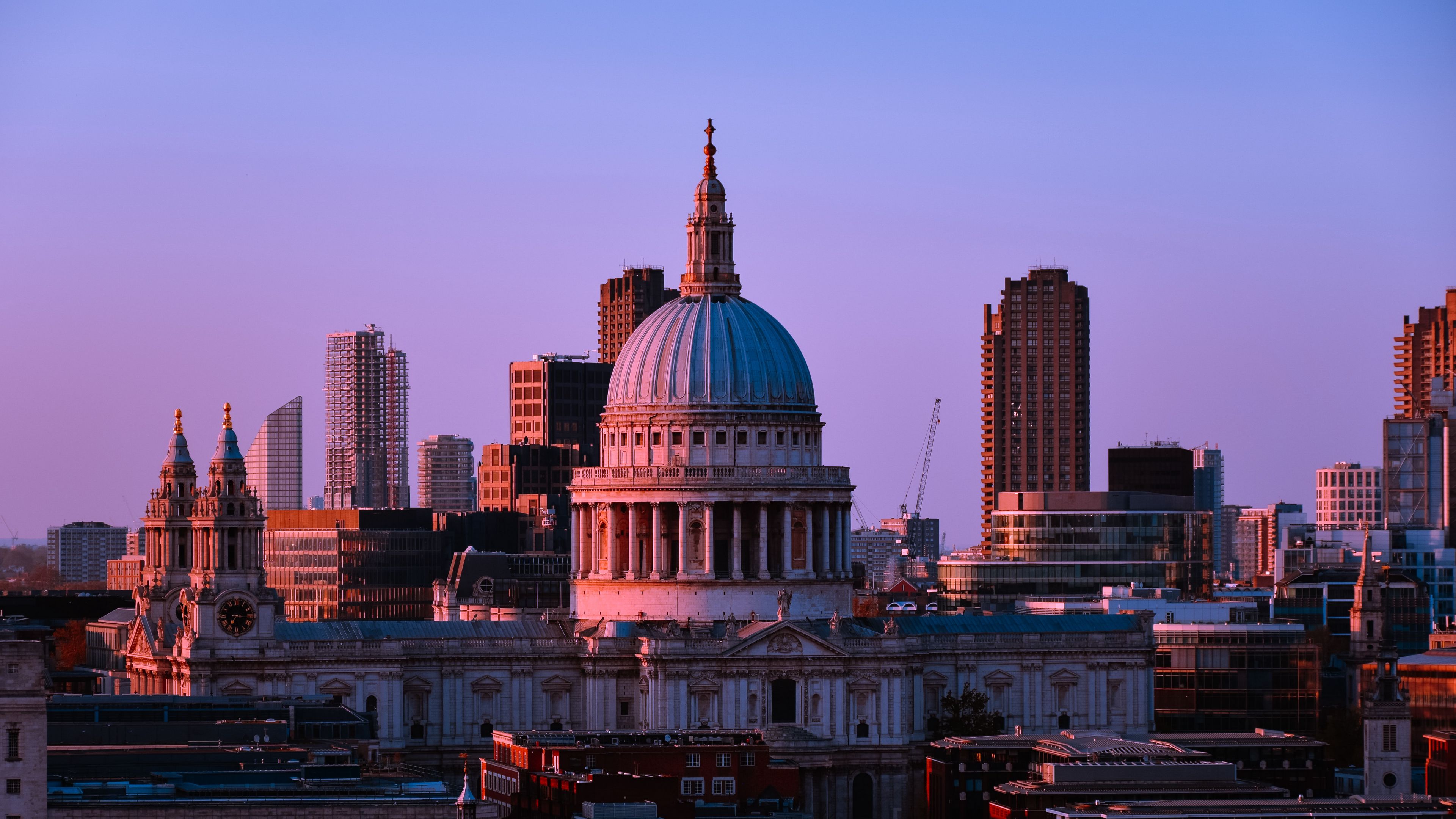 cathedral, architecture, building, city, england, 4k, HD Wallpaper