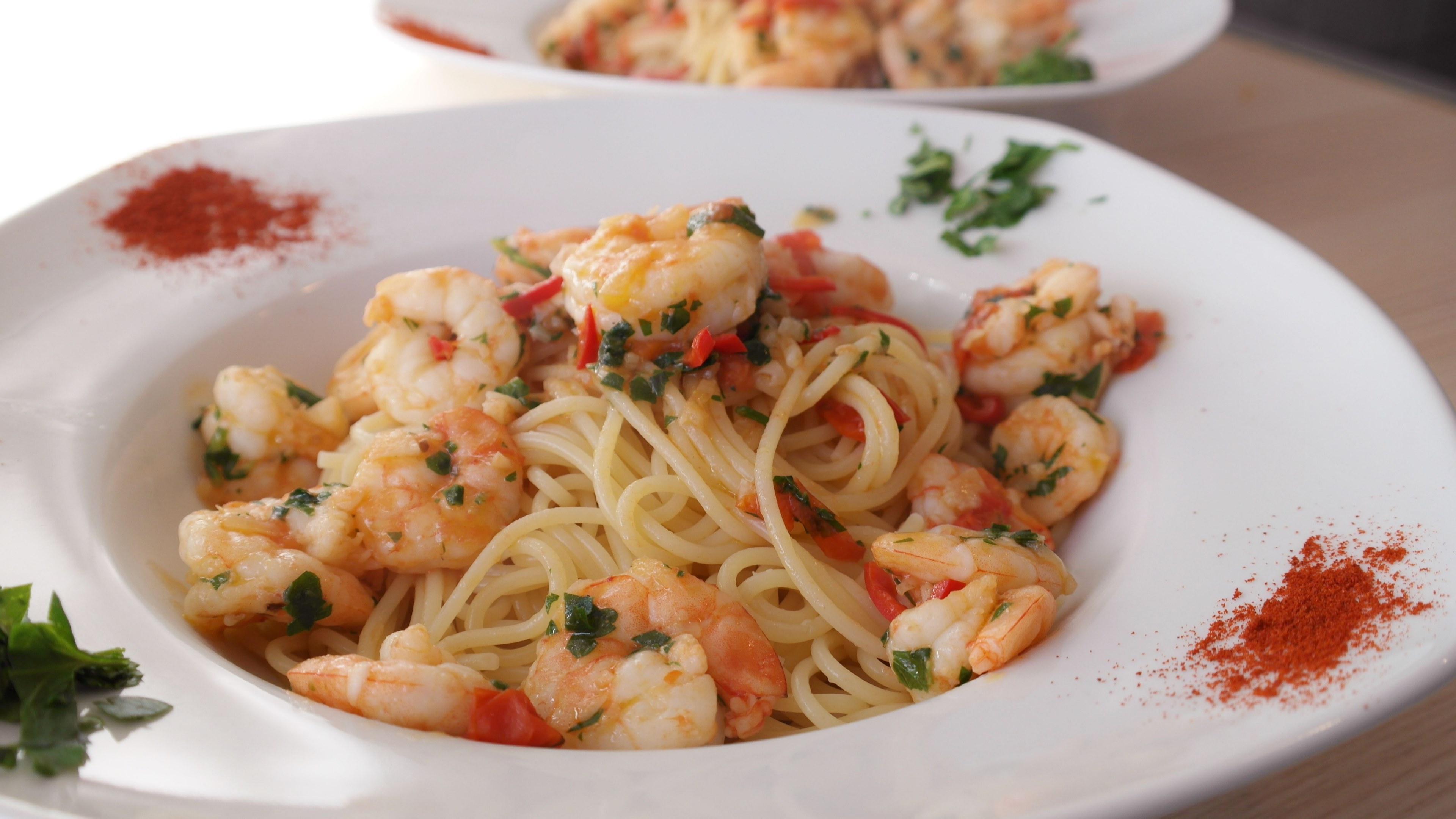 spaghetti pasta noodles food eat cook plate 4k, HD Wallpaper