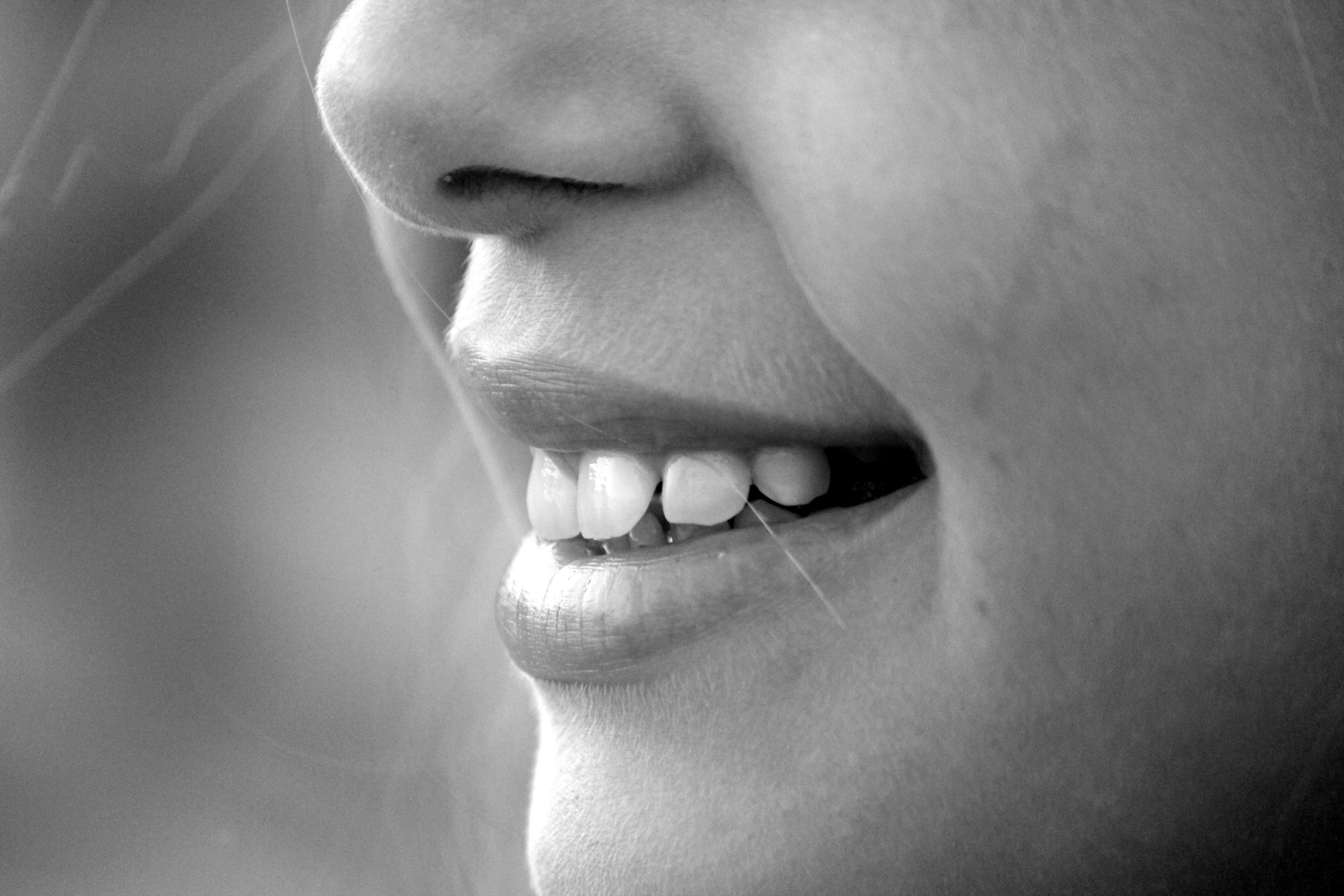 smile mouth teeth laugh nose little girl chin 4k, HD Wallpaper