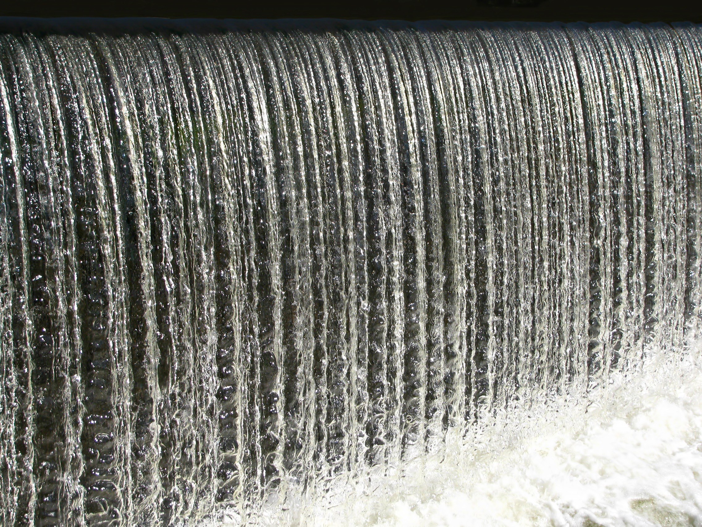 sluice waterfall natural water nature liquid 4k, HD Wallpaper
