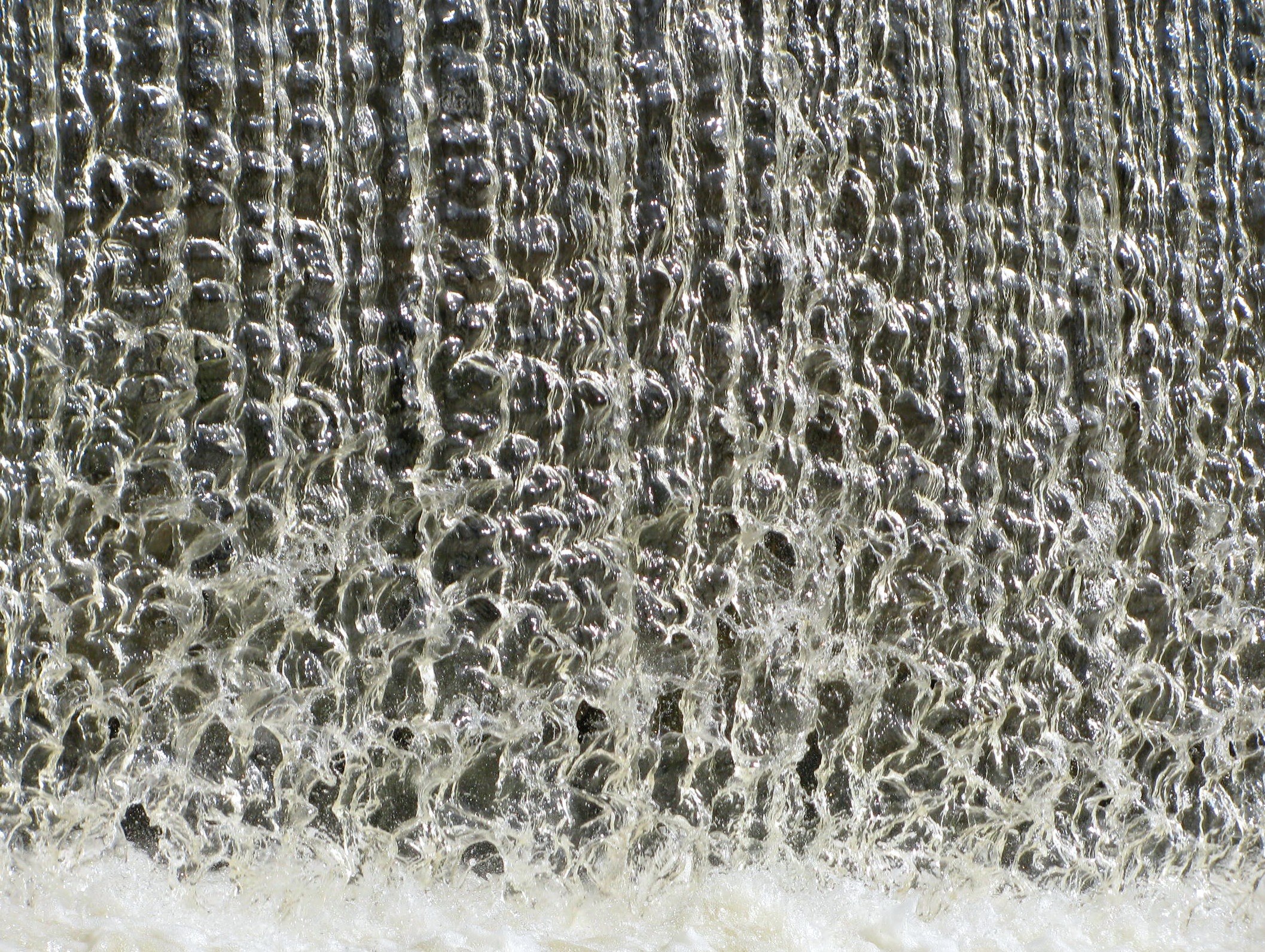 sluice waterfall natural water nature elements 4k, HD Wallpaper