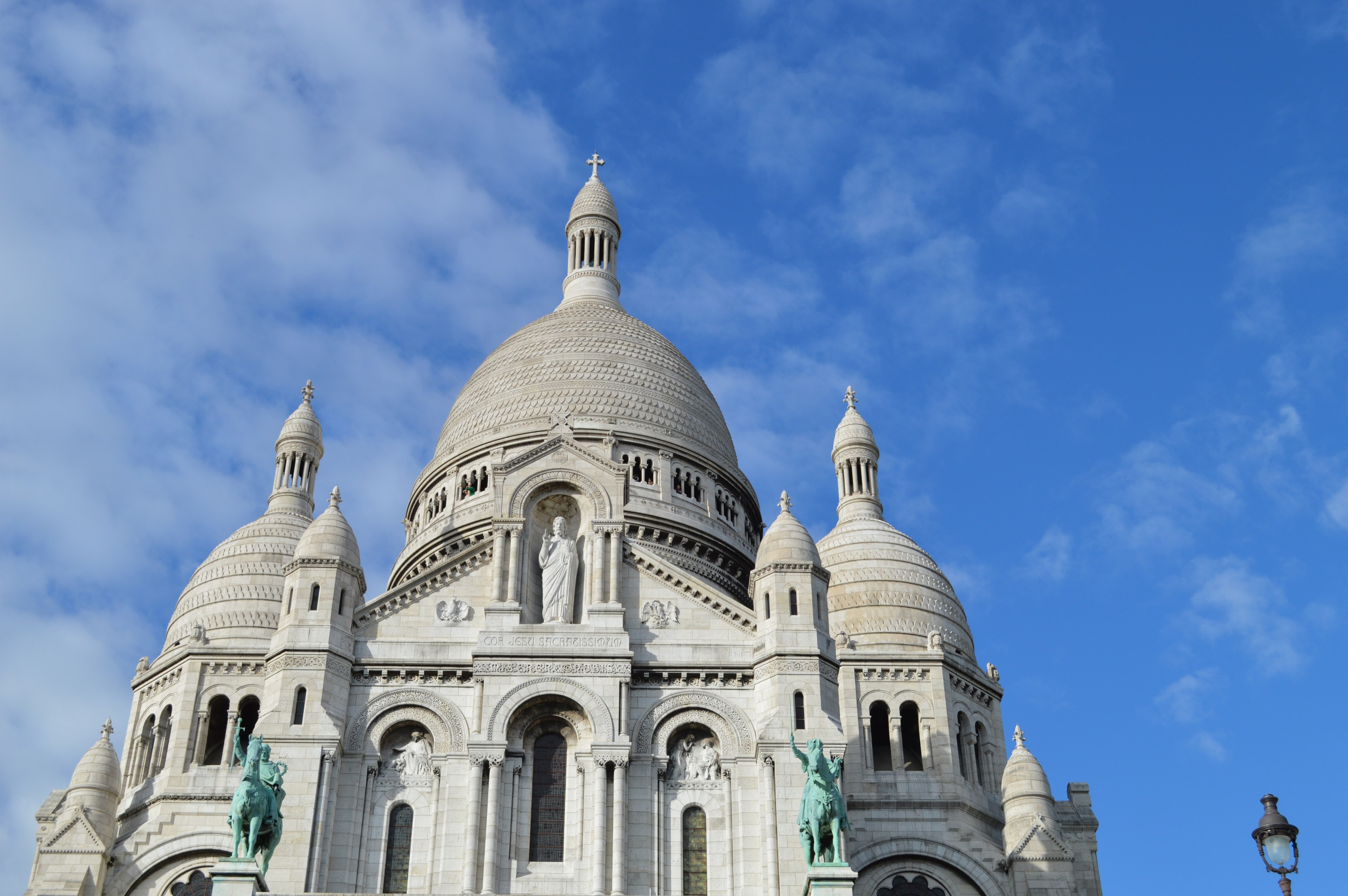 sacred heart basilica of the sacred heart monument 4k, HD Wallpaper