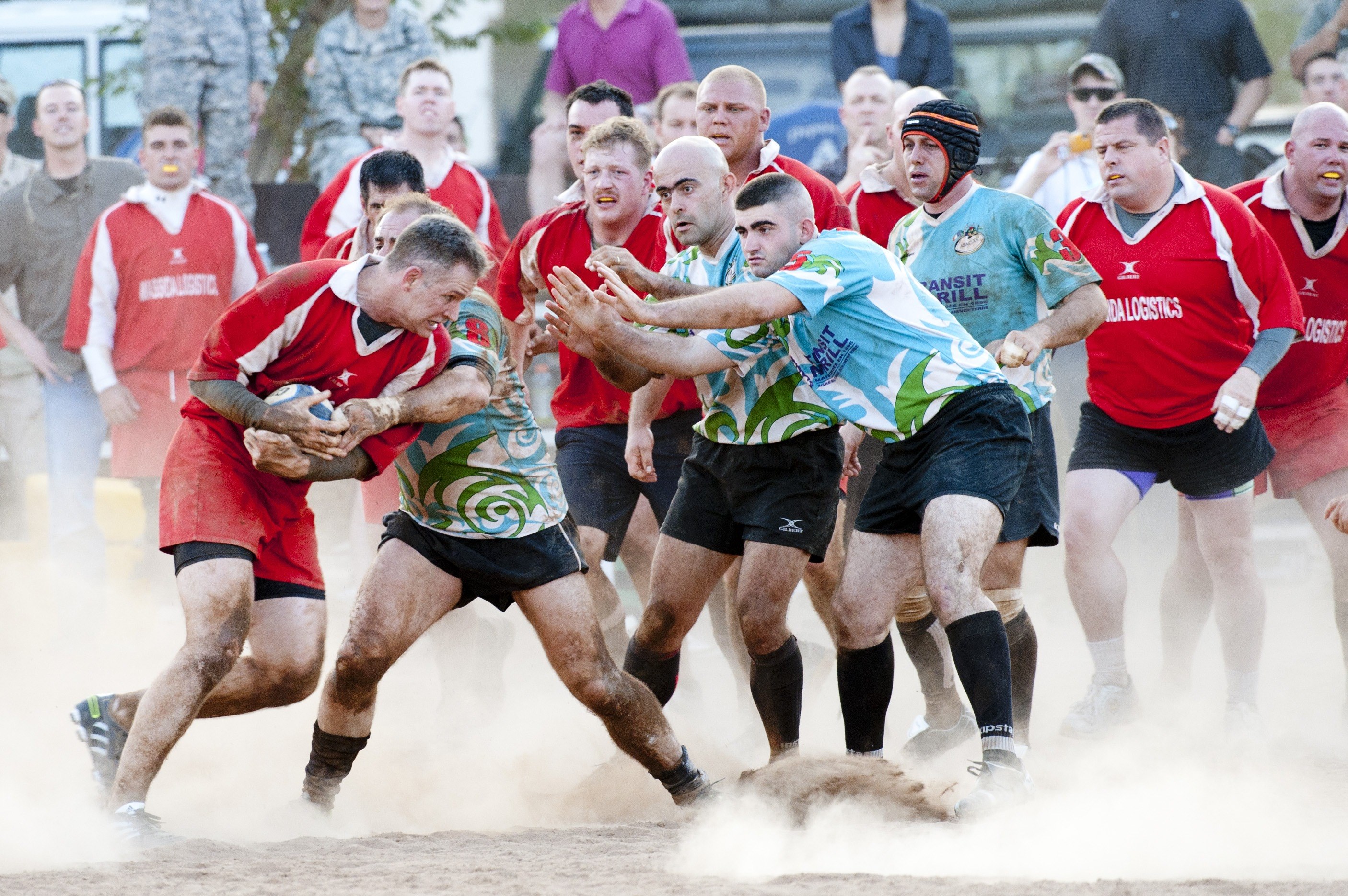 rugby sports players competition rough tackling 4k, HD Wallpaper