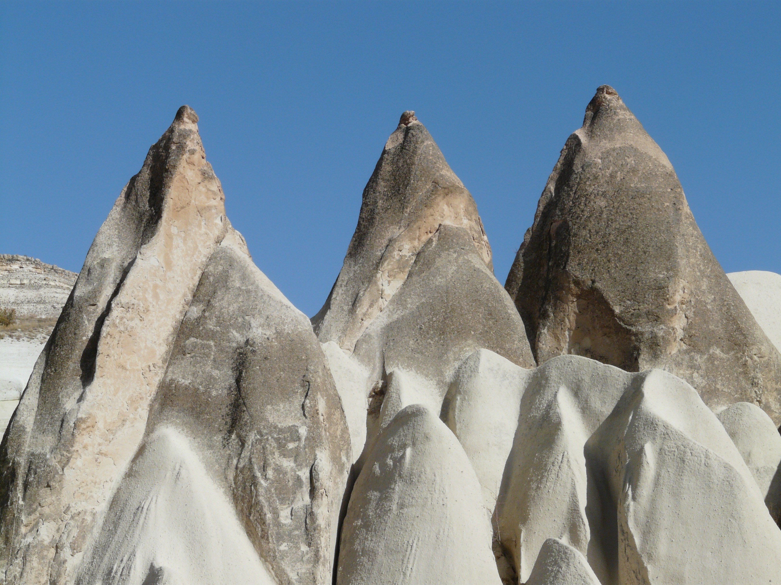 rock tower great tufa rock formations erosion 4k, HD Wallpaper