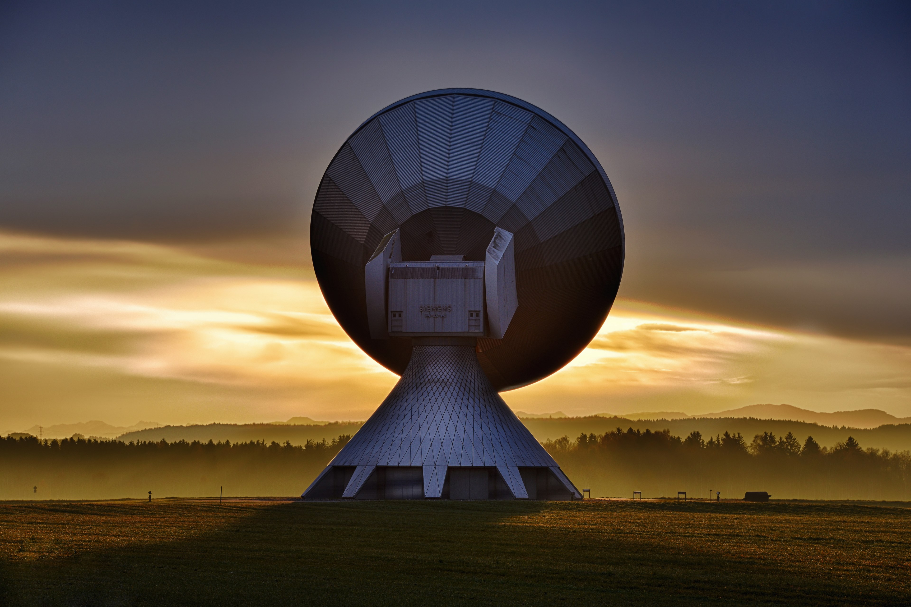 raisting sattelit reception signal 4k, HD Wallpaper