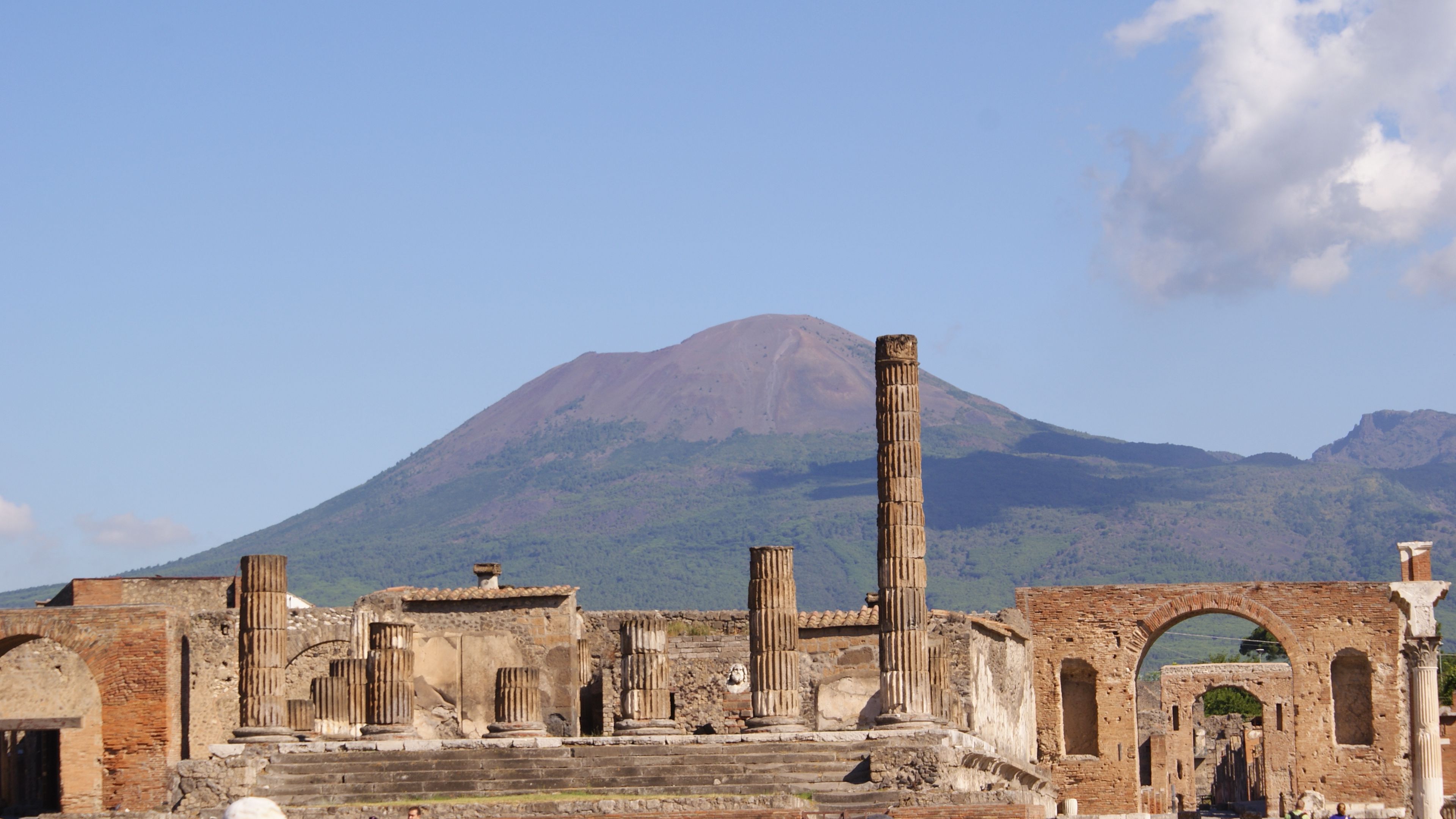 pompei, italy, ruins, 4k, HD Wallpaper