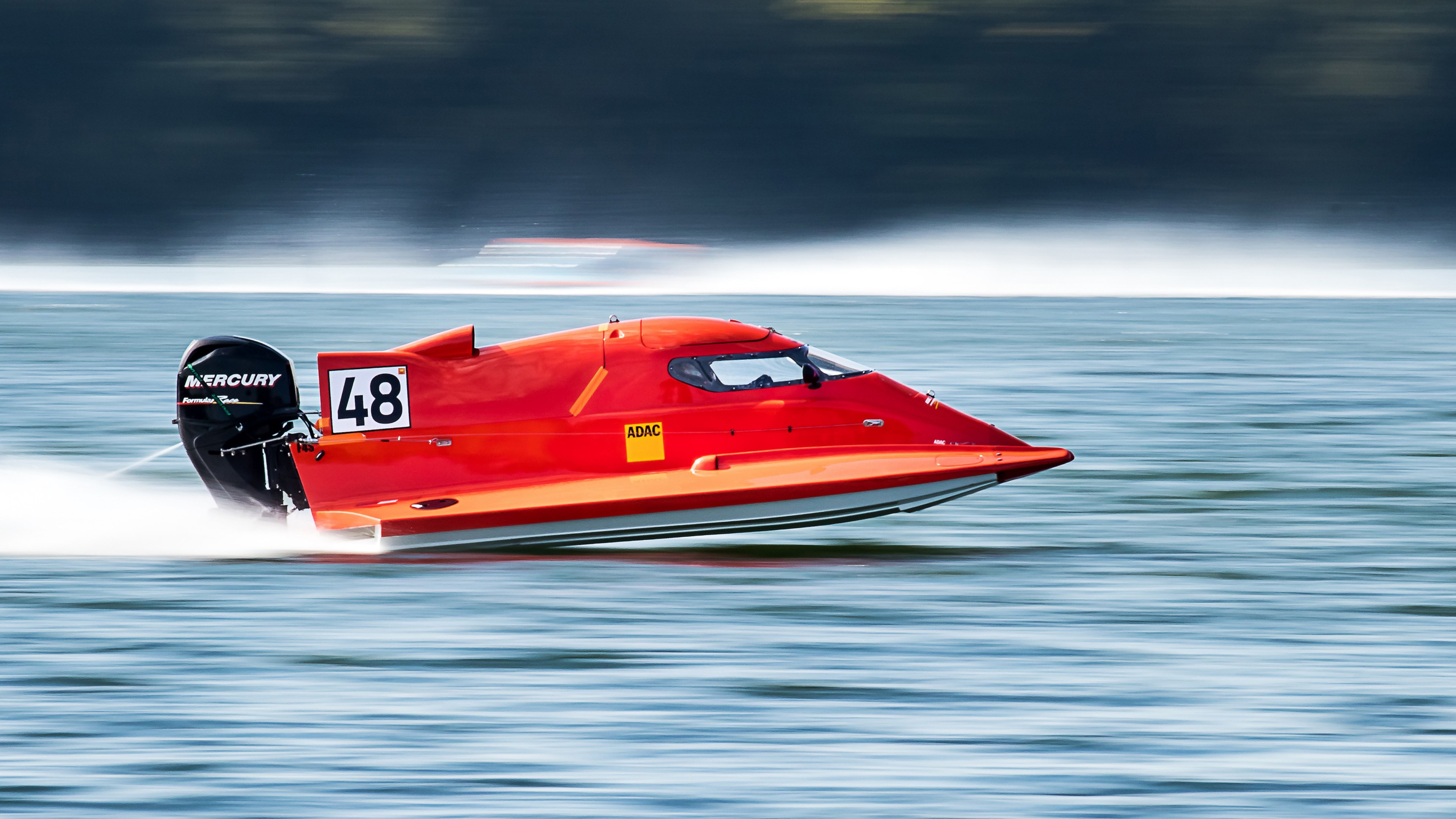 powerboat motorboat race race water sports sport 4k, HD Wallpaper