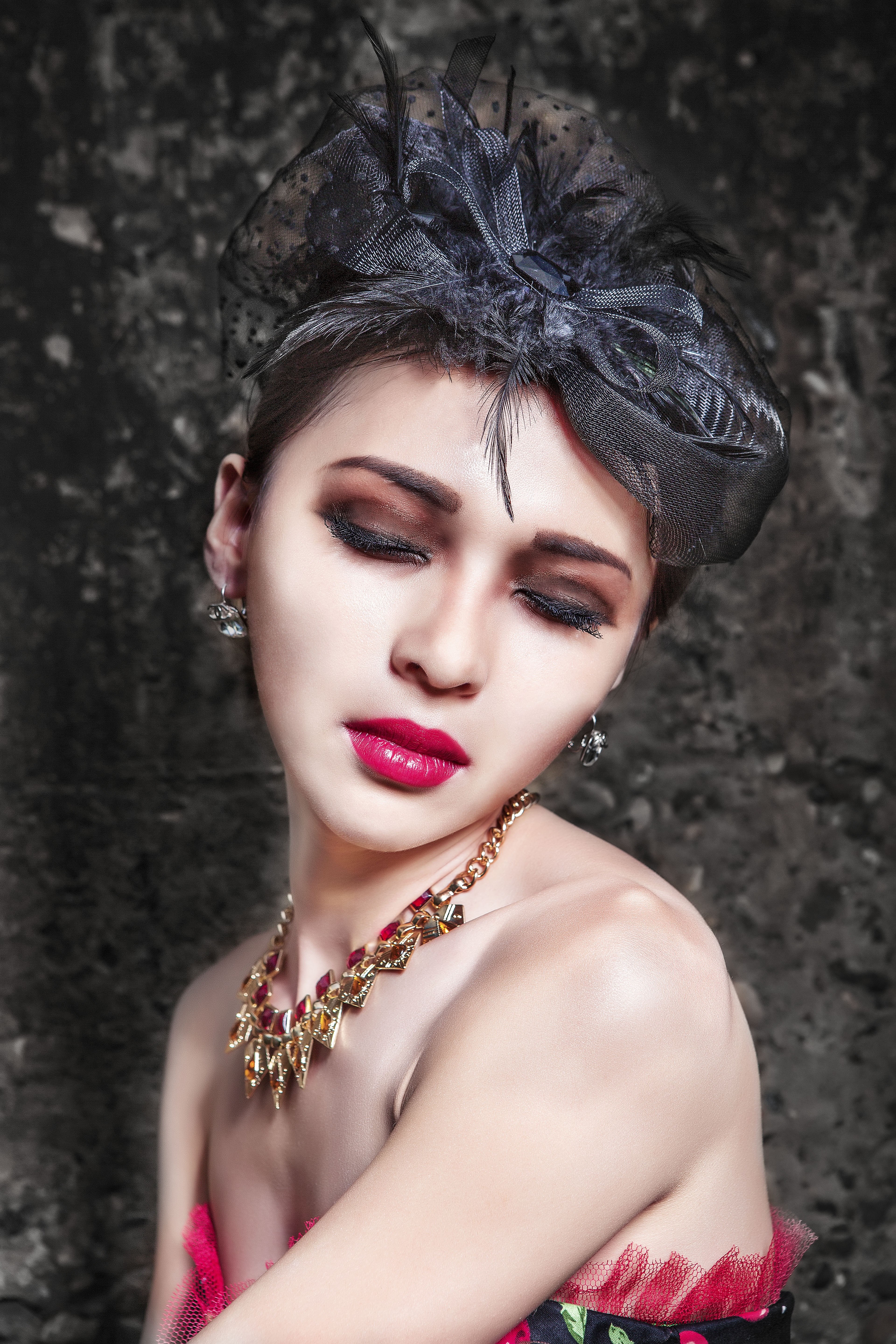 portrait photography girls woman model make up 4k, Phone HD Wallpaper