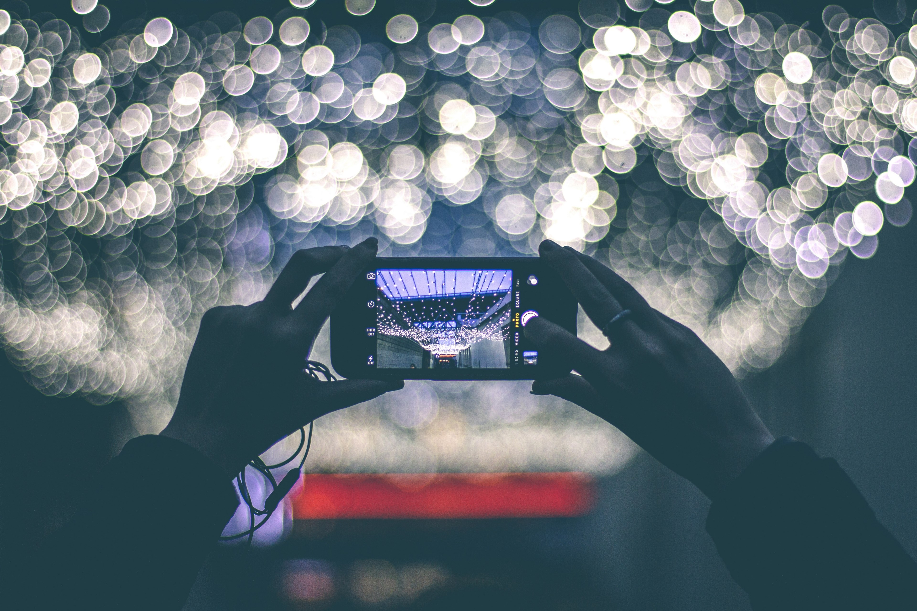 photography taking picture display smartphone 4k, HD Wallpaper