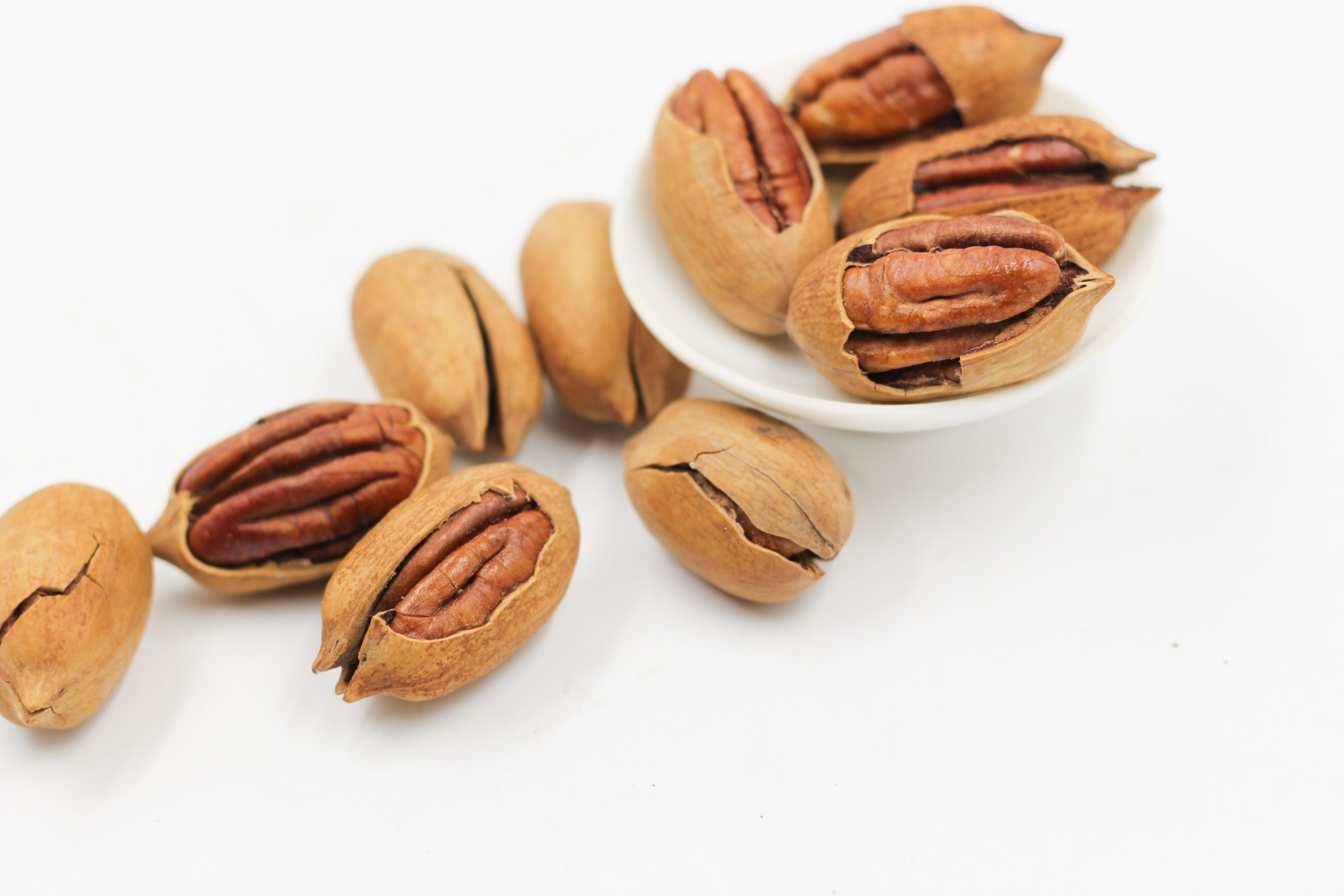 pecans nut walnuts 4k, HD Wallpaper