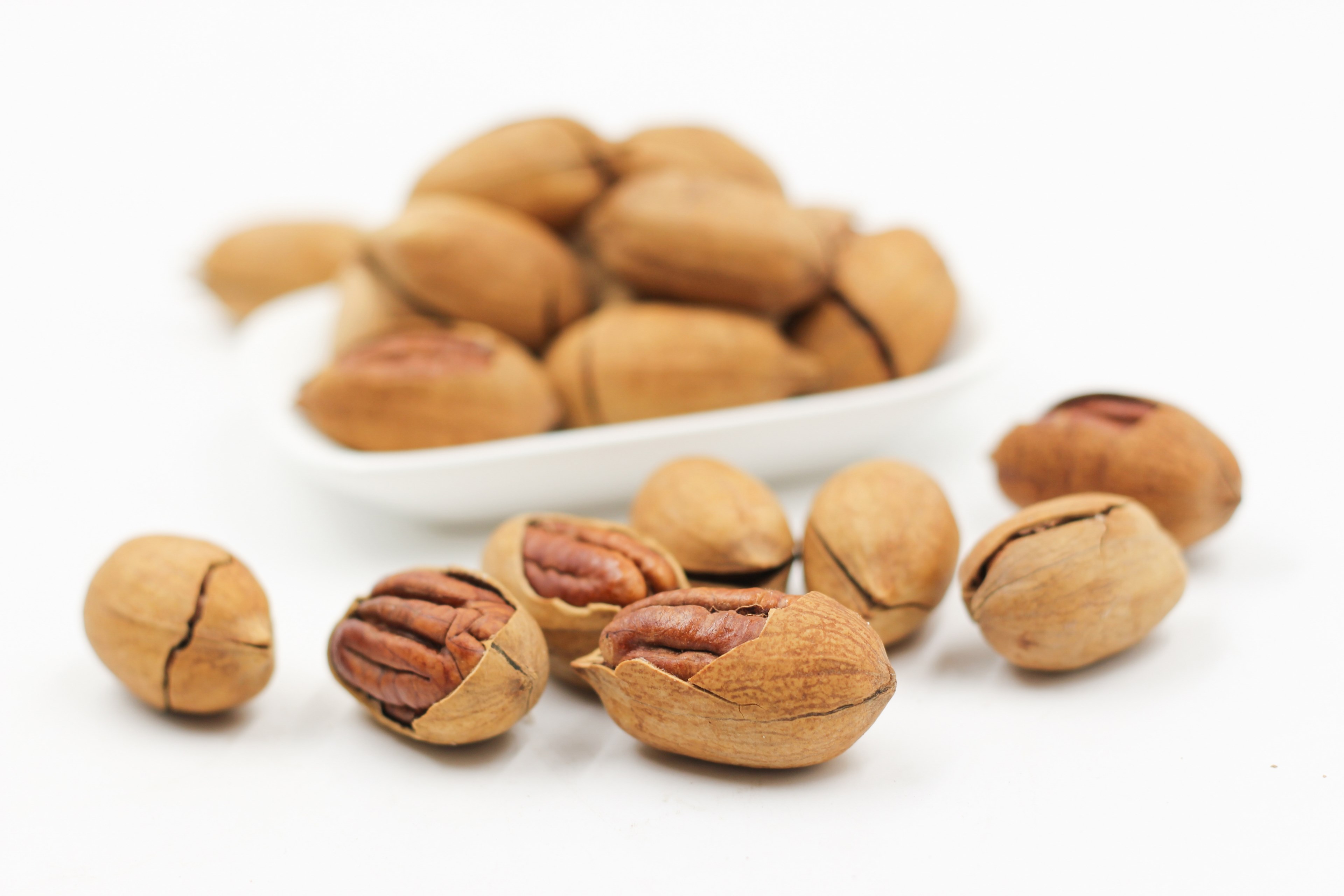 pecans nut walnuts 4k, HD Wallpaper