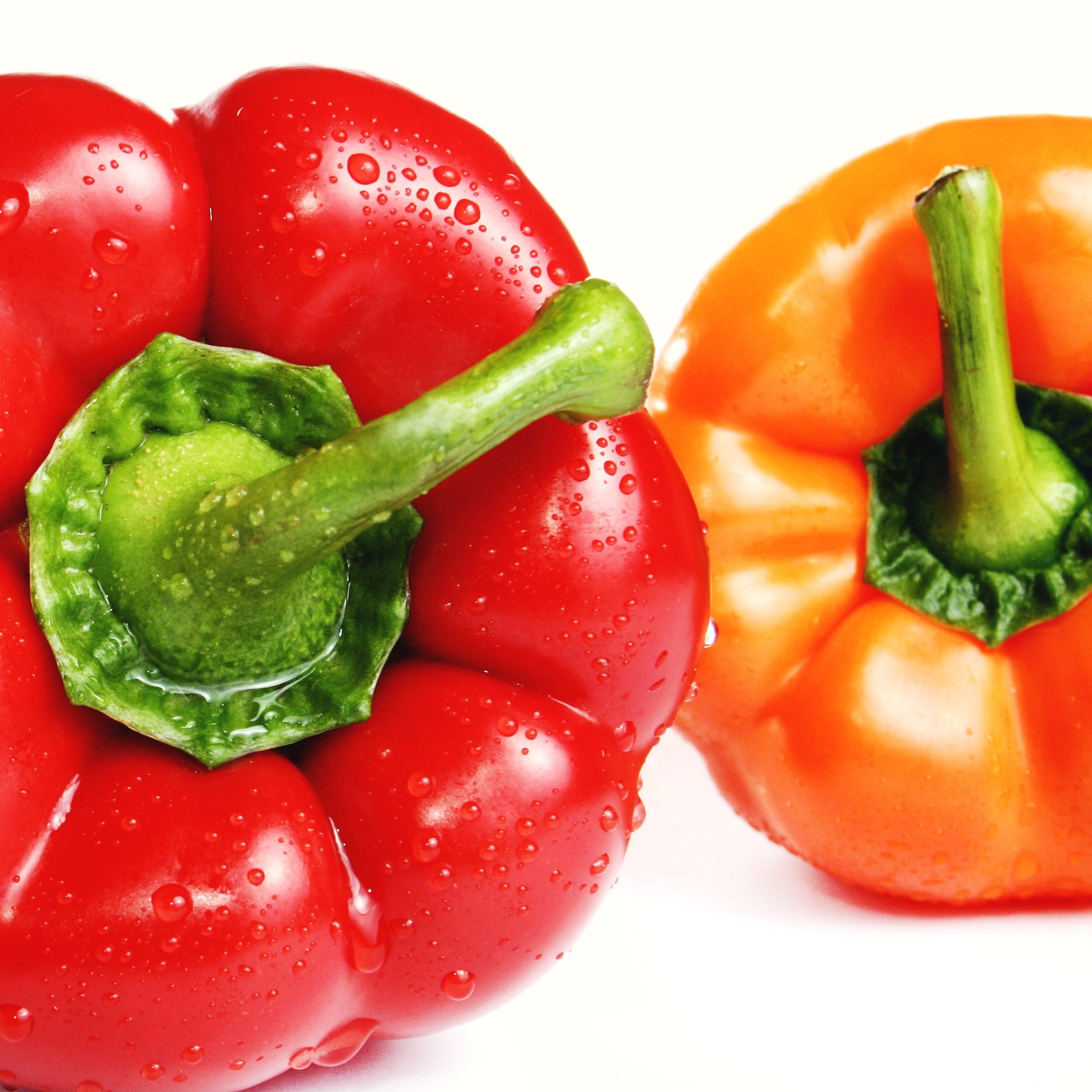 paprika bio healthy red food vegetables eat 4k, Phone HD Wallpaper