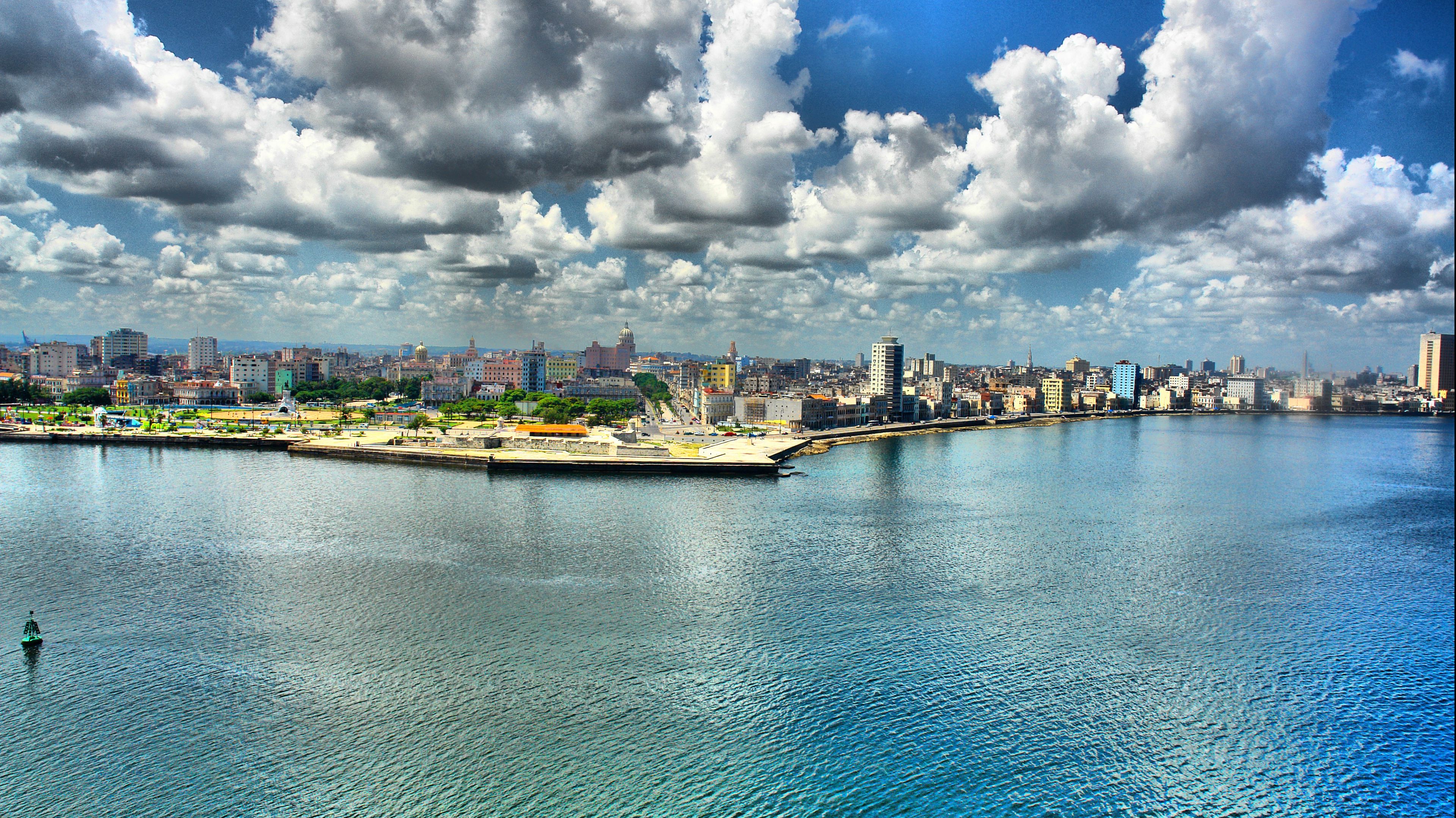 cuba, havana, promenade, hdr, 4k, HD Wallpaper