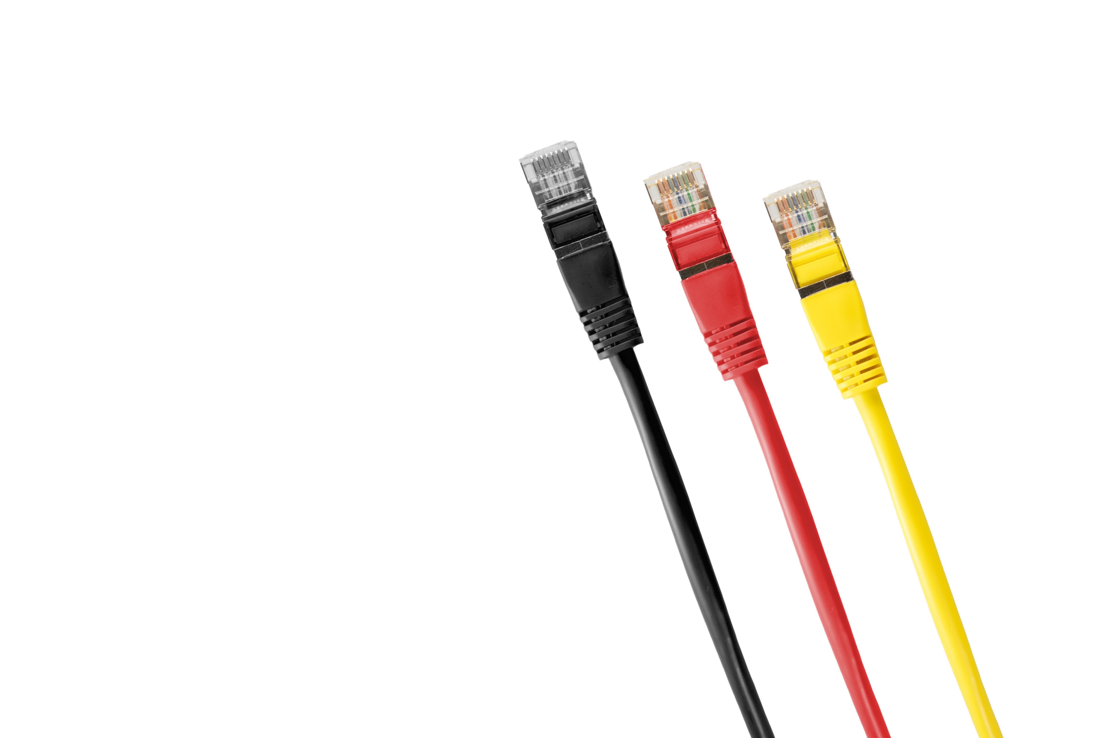 network cables cable patch patch cable rj rj45 4k, HD Wallpaper