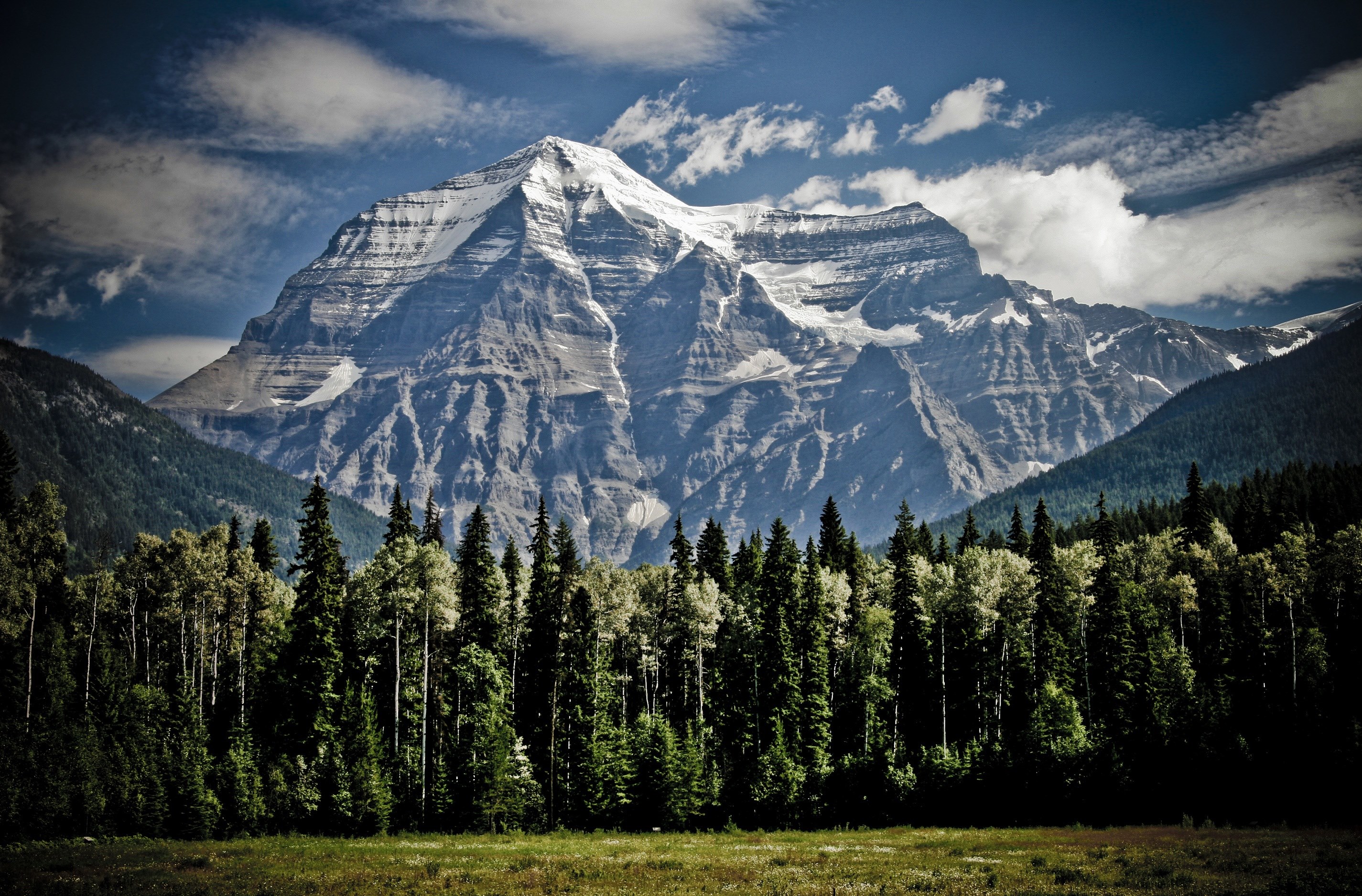 mountain peak mountain range mountain top outdoor 4k, HD Wallpaper