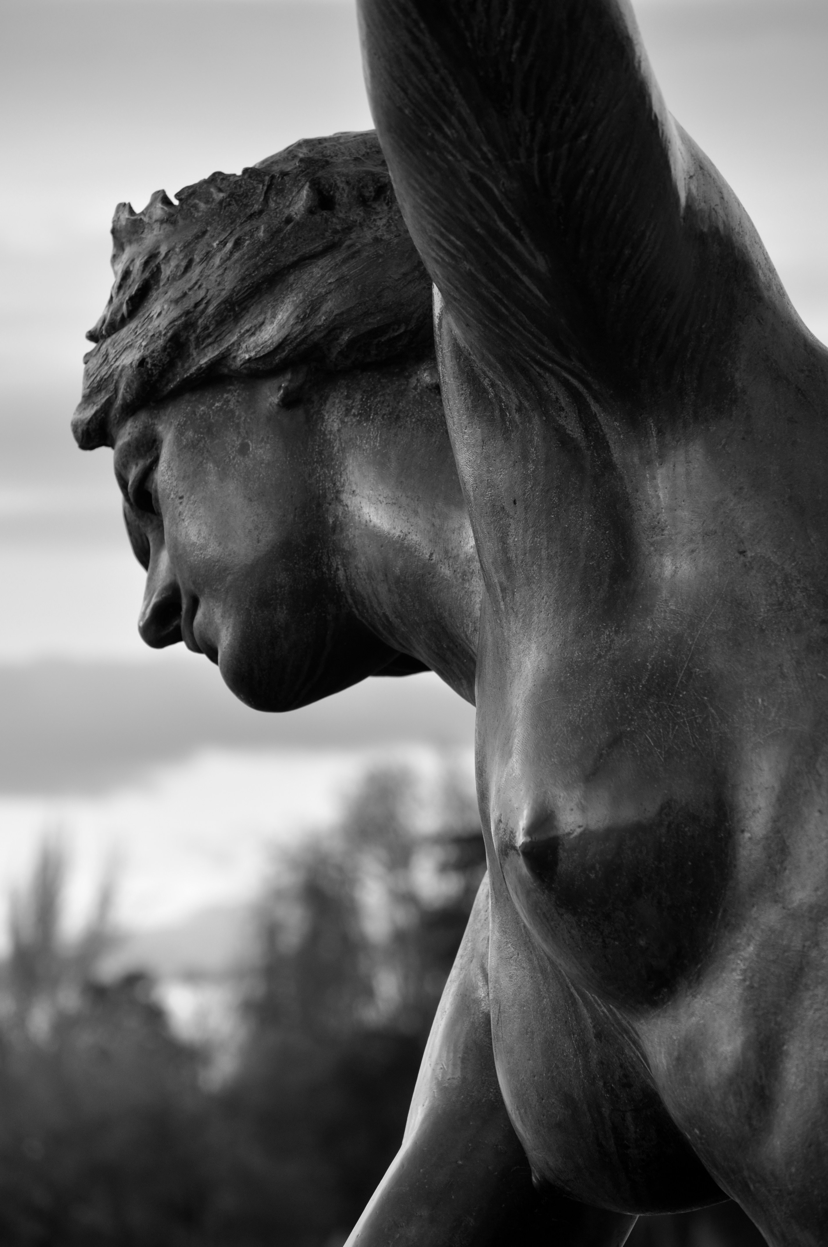 monument madrid park artistic monuments 4k, Phone HD Wallpaper