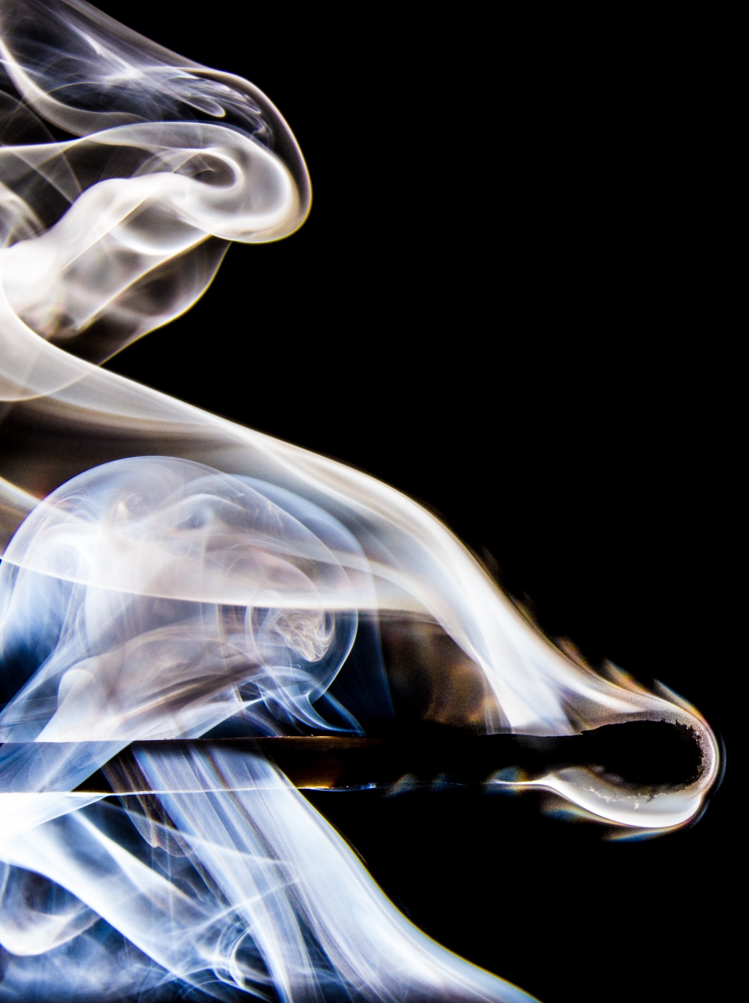 match smoke match head sticks matches burn flame 4k, Phone HD Wallpaper