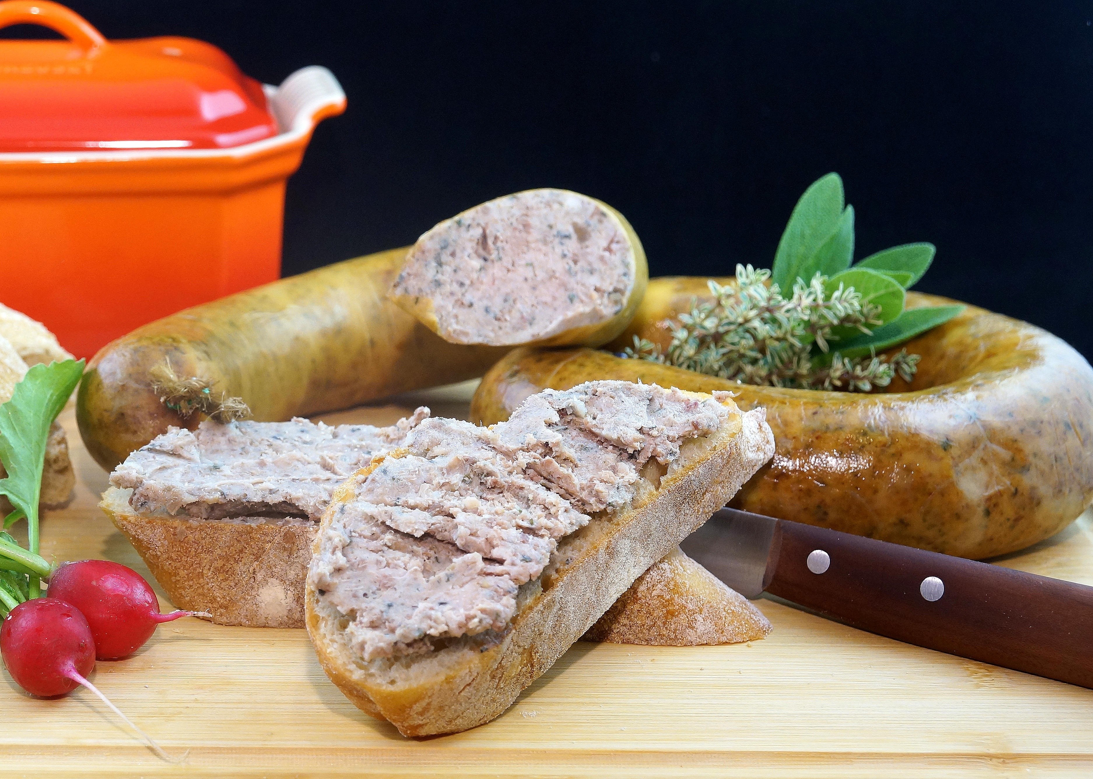 liver sausage sausage food eat delicious 4k, HD Wallpaper