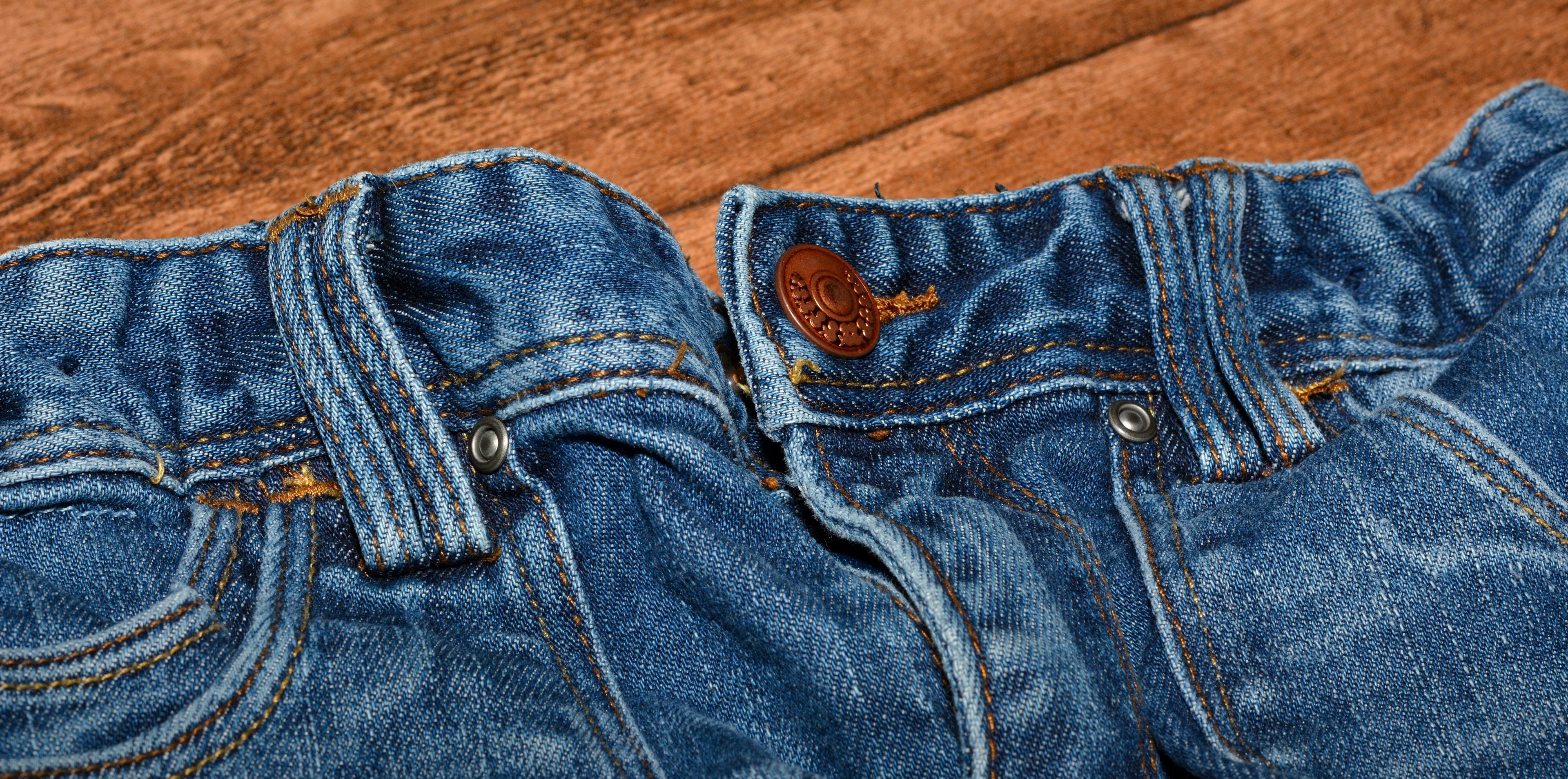 jeans pants blue jeans textiles clothing indigo 4k, HD Wallpaper