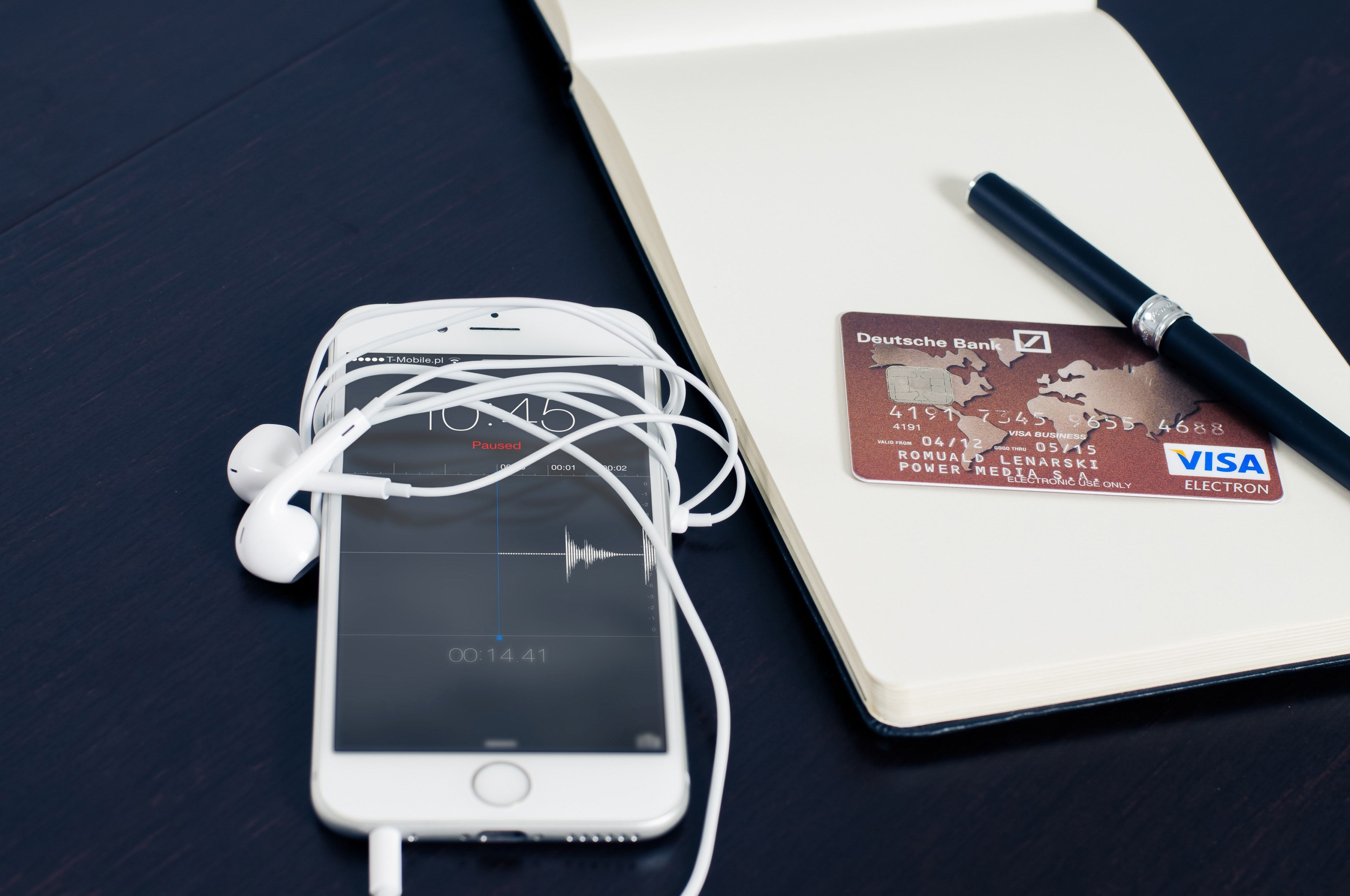 iphone visa business buying card cellphone 4k, HD Wallpaper