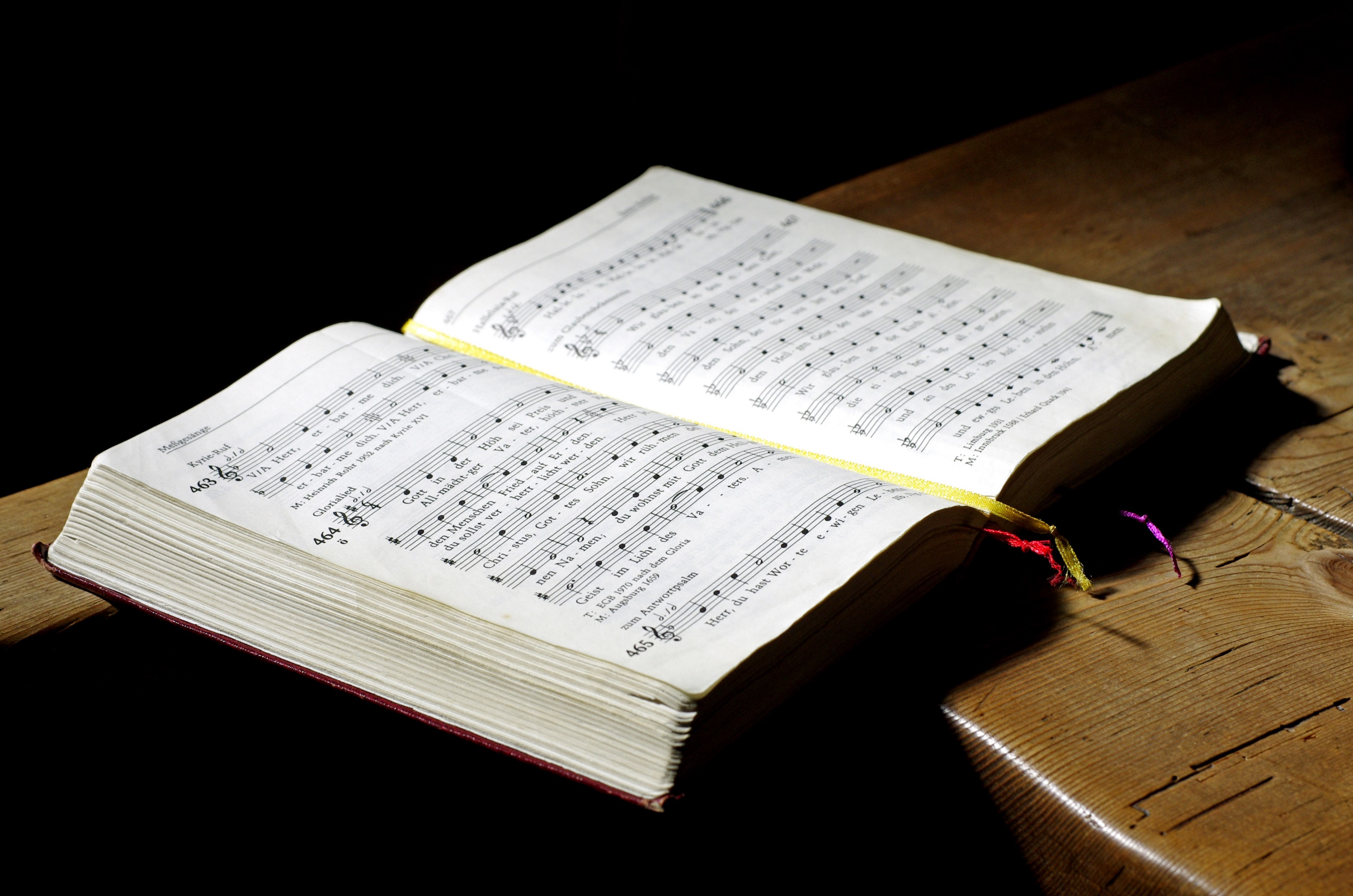 hymnal book sing music faith christian god 4k, HD Wallpaper