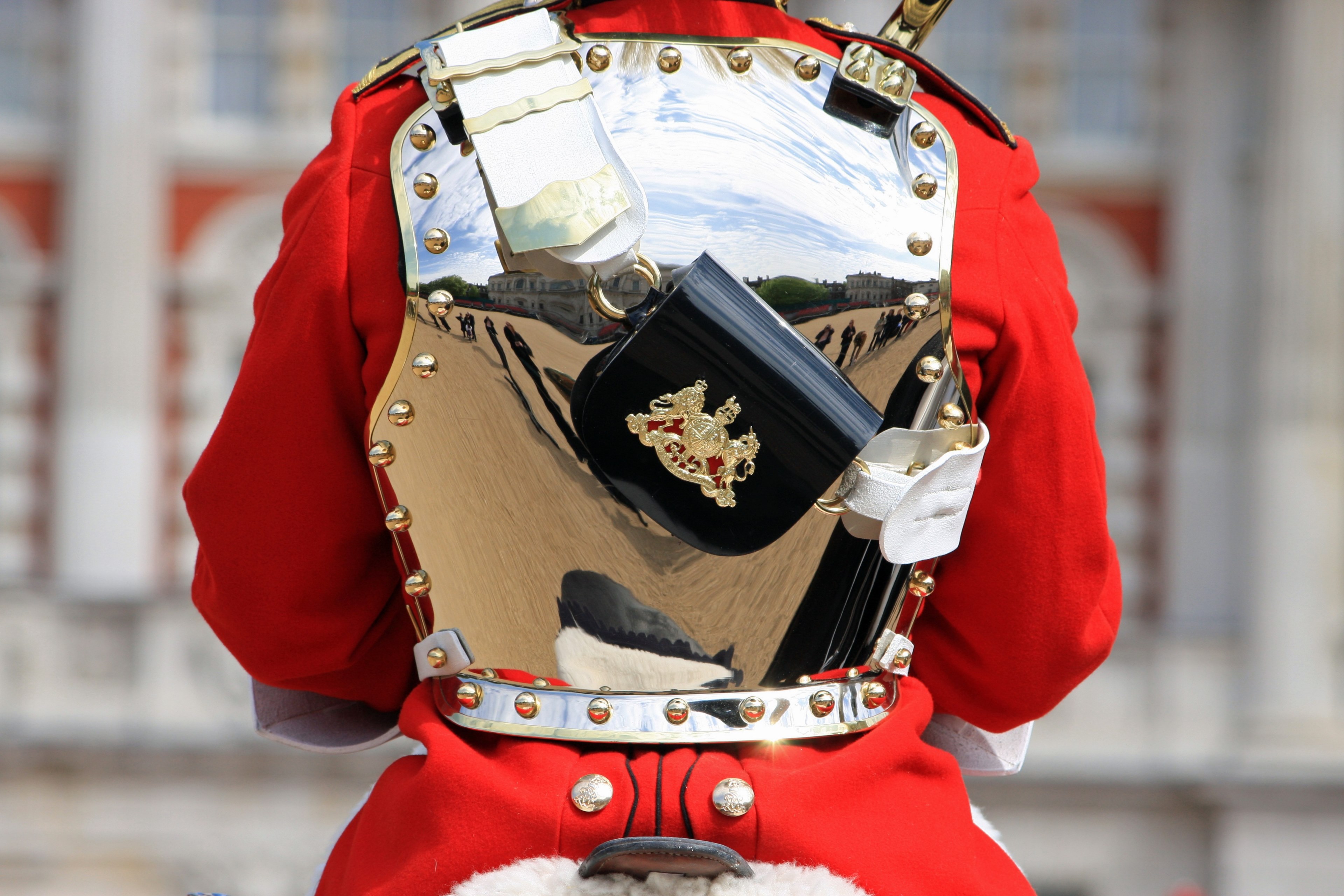 household cavalry soldier mounted royal soldier 4k, HD Wallpaper