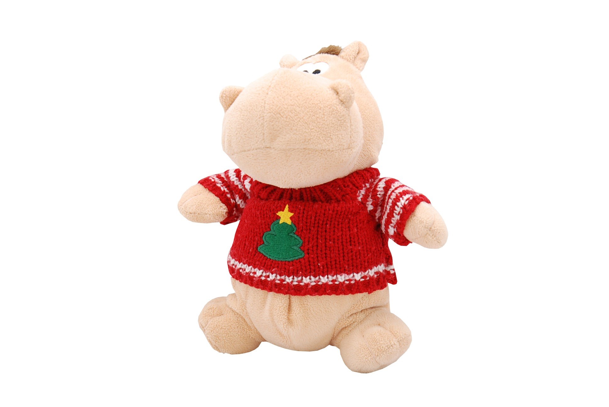 hippo funny cute animal toy isolated object 4k, HD Wallpaper