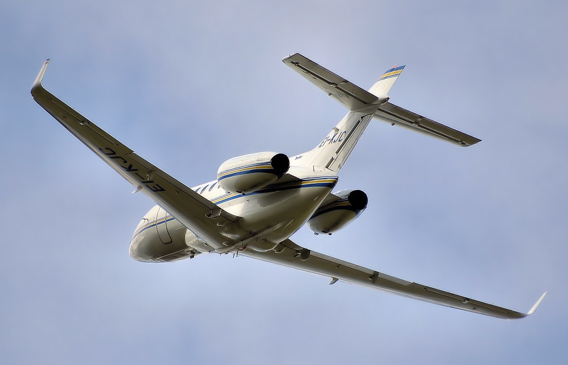hawker jet takeoff aircraft airplane sky flight 4k, HD Wallpaper