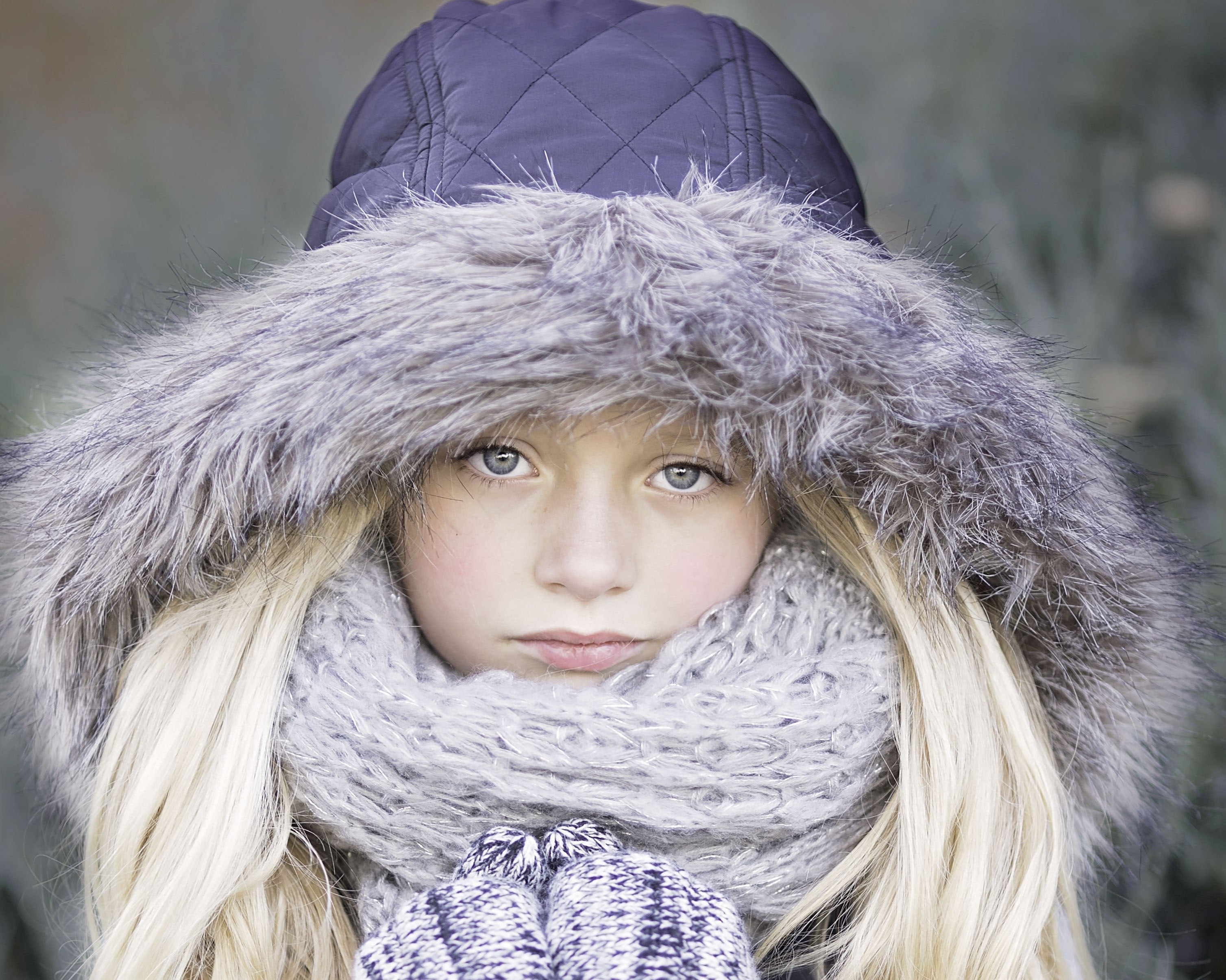 girl beautiful beautiful girl face portrait hair 4k, HD Wallpaper
