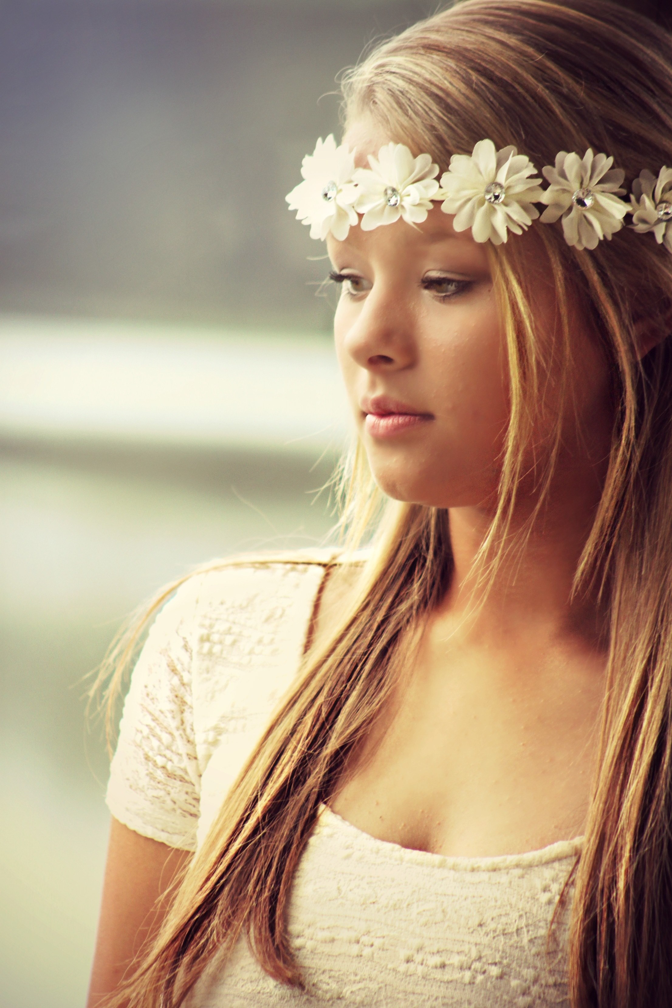 girl pretty beautiful young female portrait face 4k, Phone HD Wallpaper