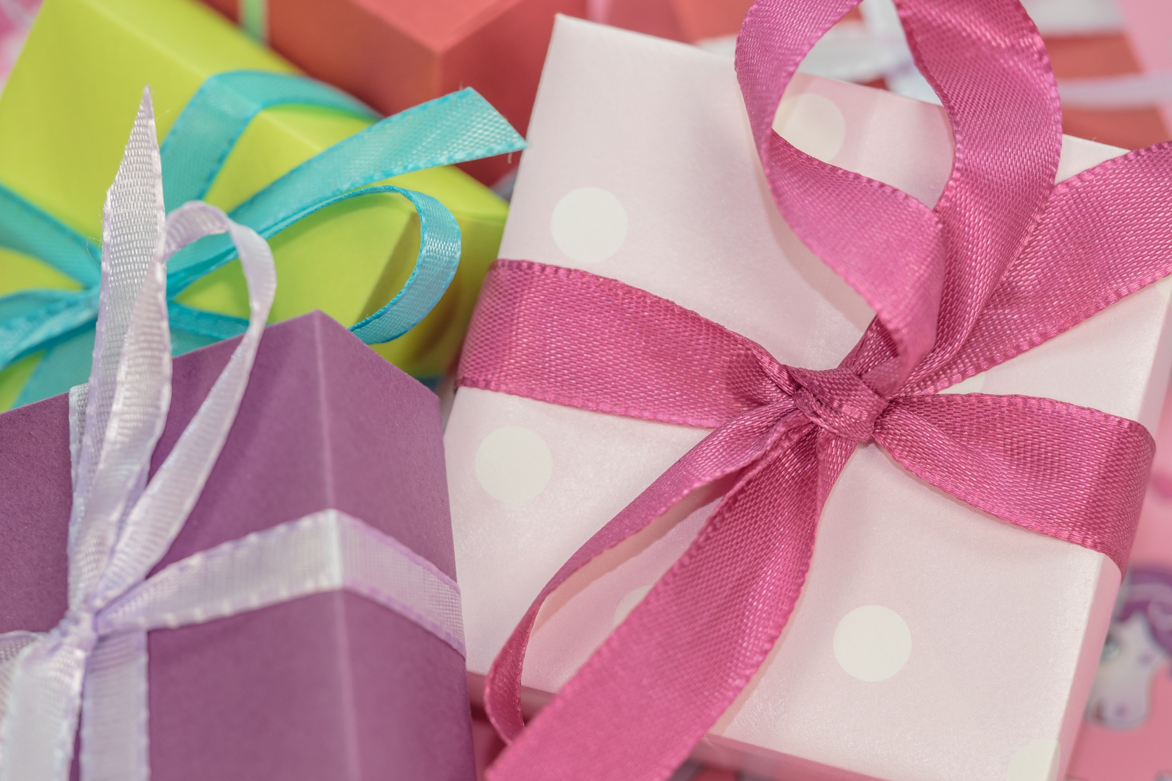 gift made package loop packet loop christmas 4k, HD Wallpaper