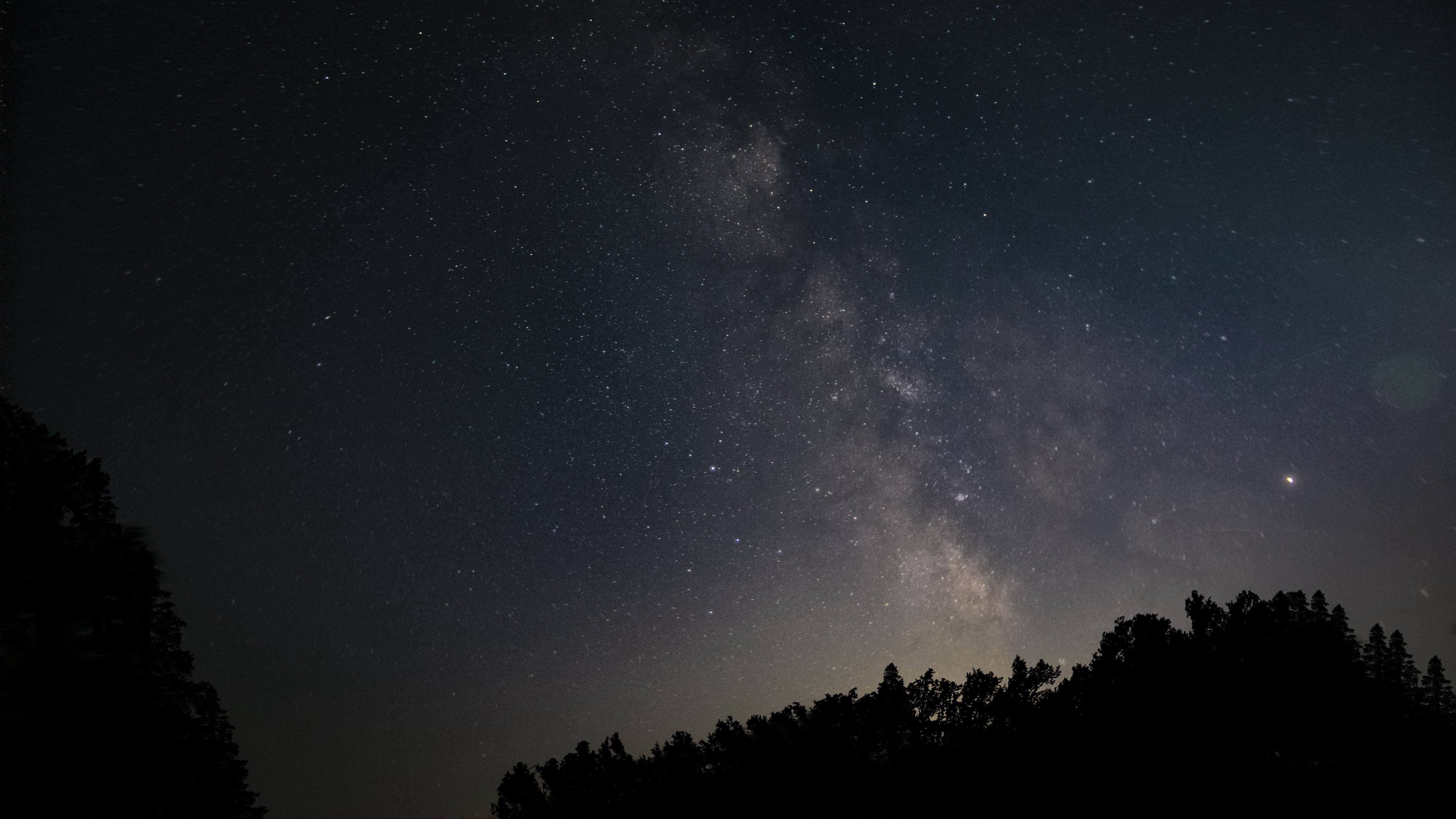 space, starry sky, night, stars, 4k, HD Wallpaper