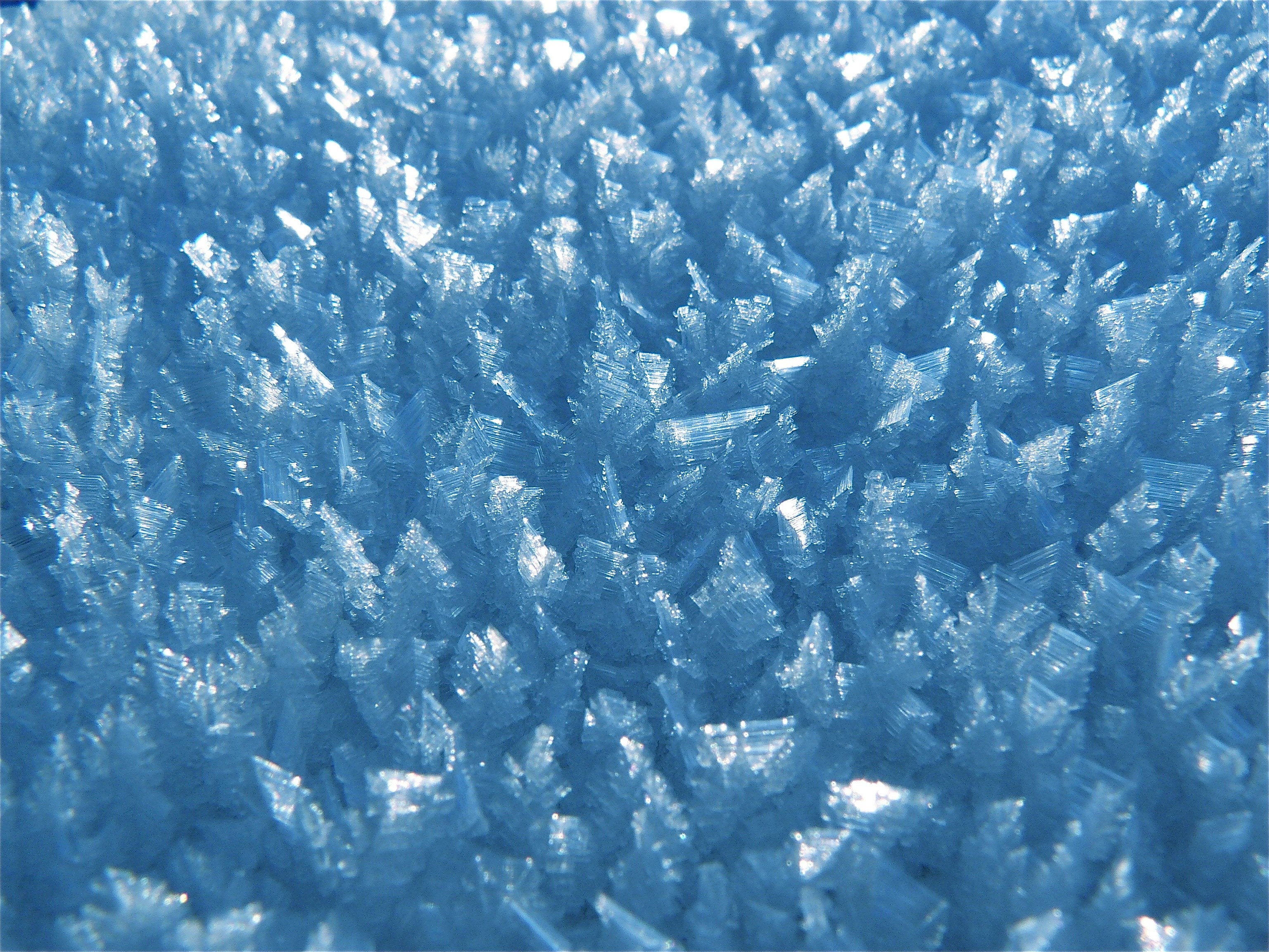 eiskristalle ice winter hardest crystals 4k, HD Wallpaper