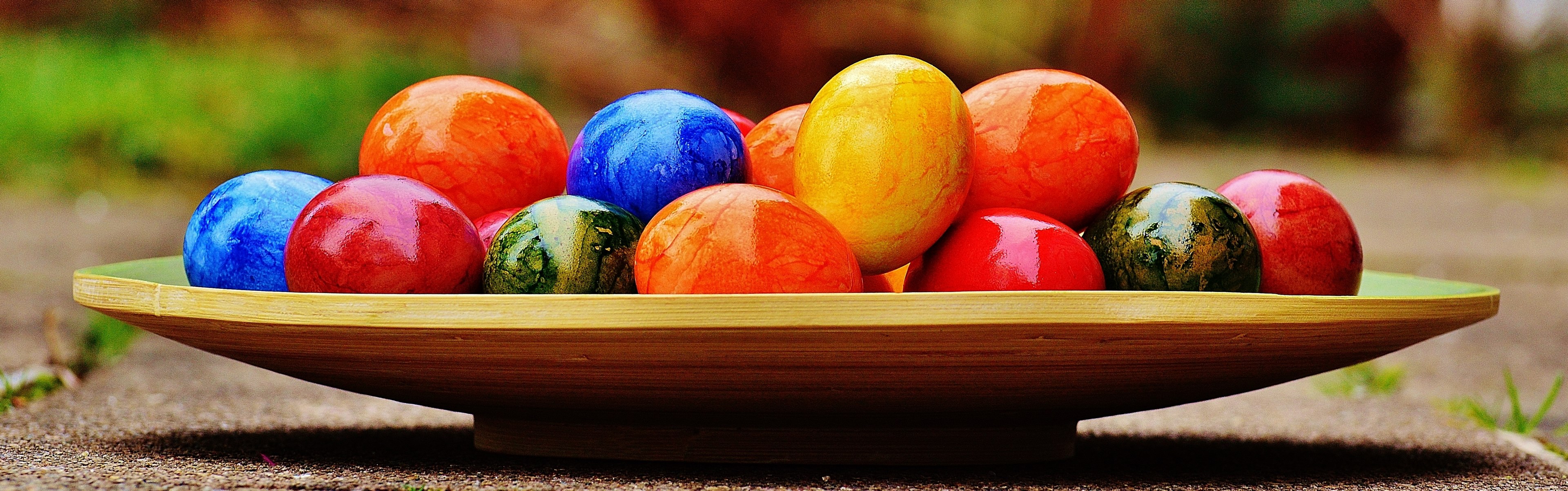 easter easter eggs colorful happy easter egg 4k, HD Wallpaper