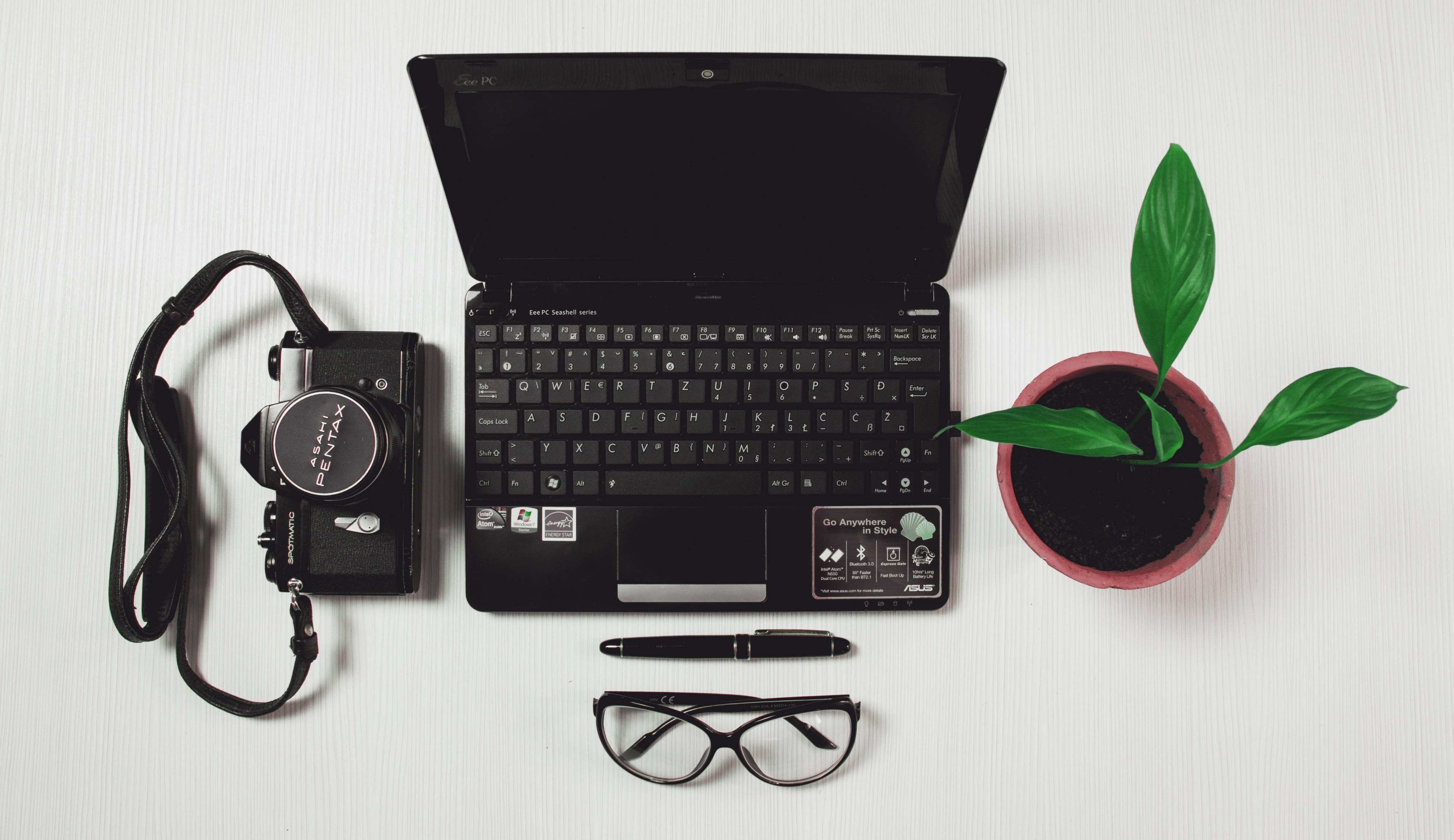 computer office business work technology internet 4k, HD Wallpaper