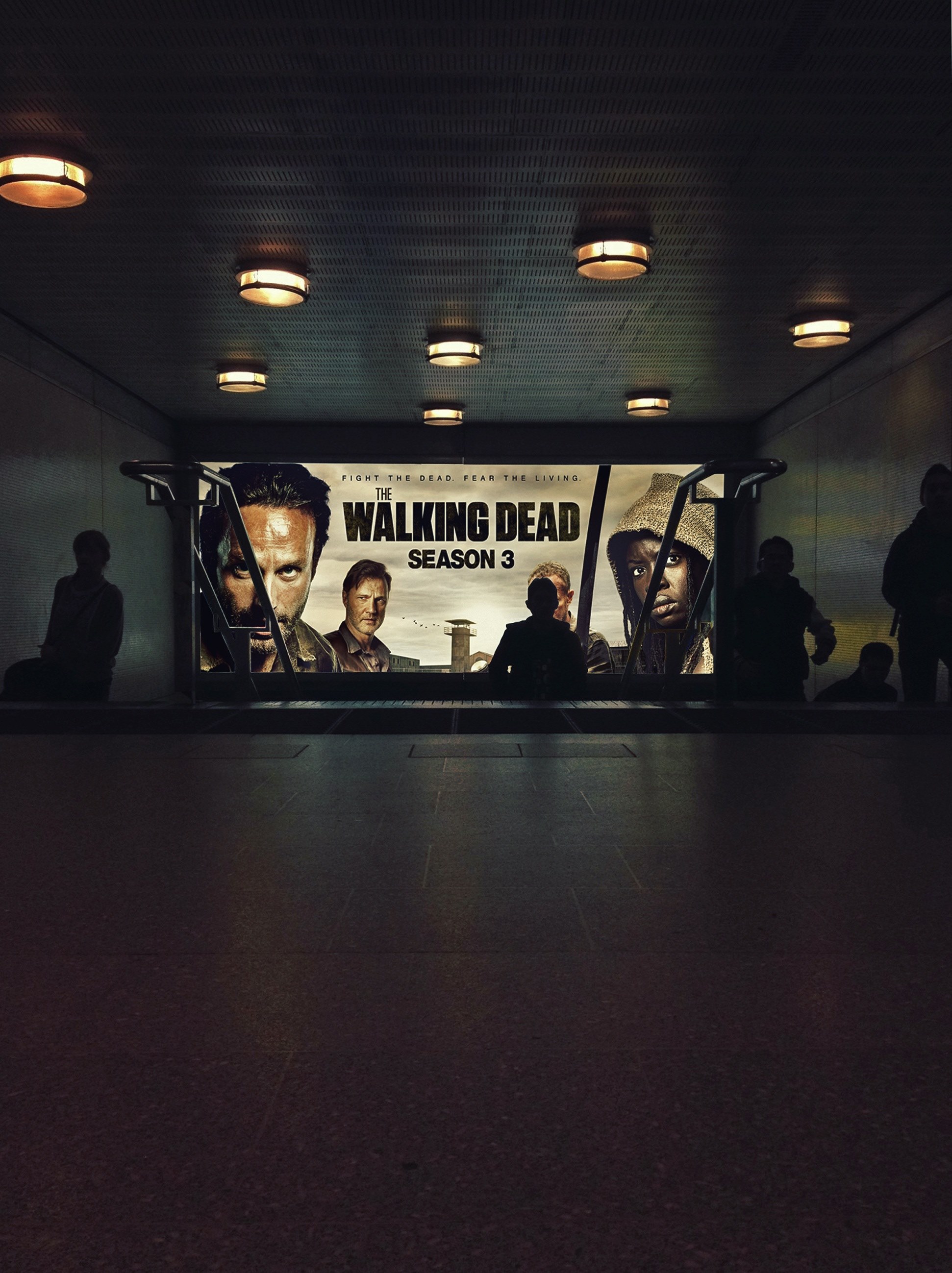 cinema film movie theater walking dead tv 4k, Phone HD Wallpaper