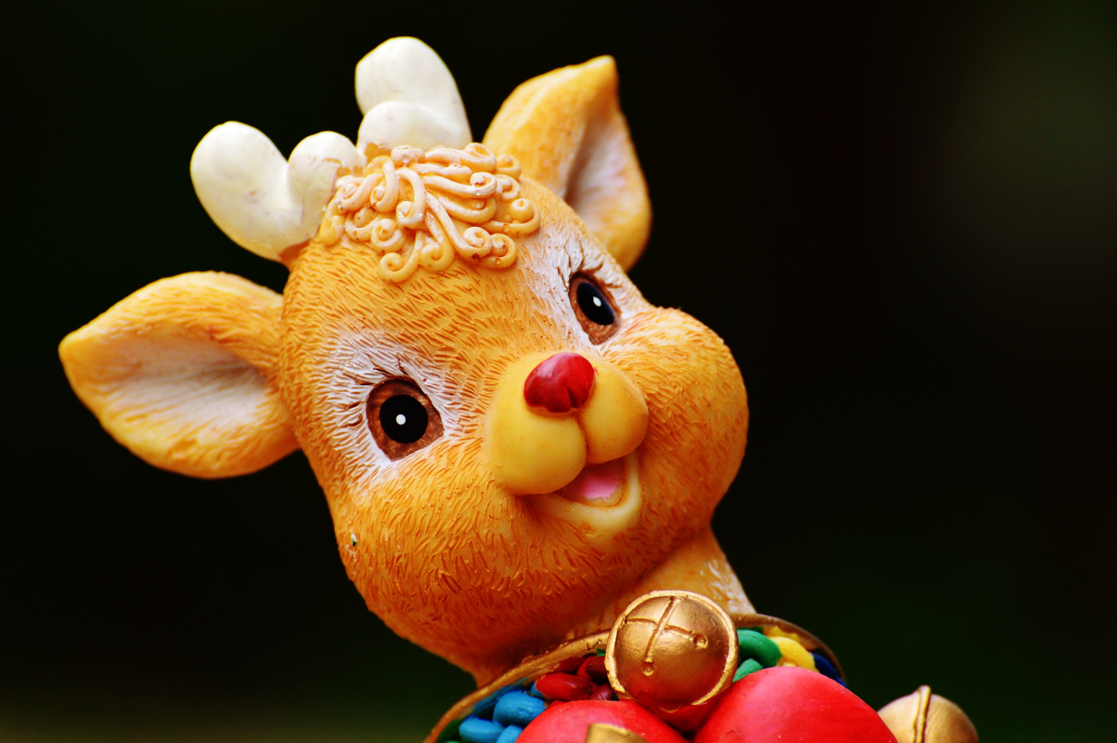 christmas figure decoration nicholas gifts 4k, HD Wallpaper