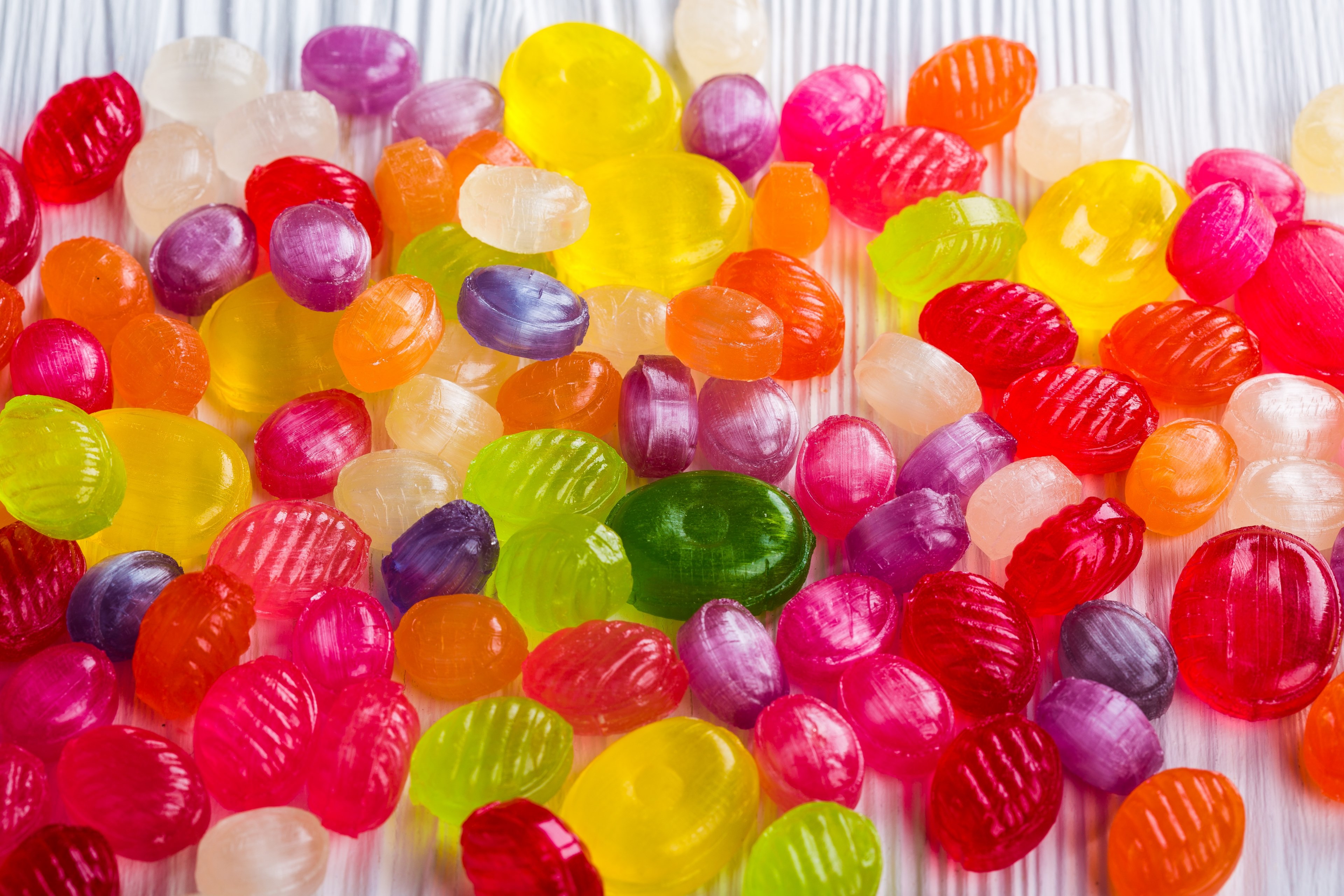 caramel candy sweetmeats sweet food colorful 4k, HD Wallpaper