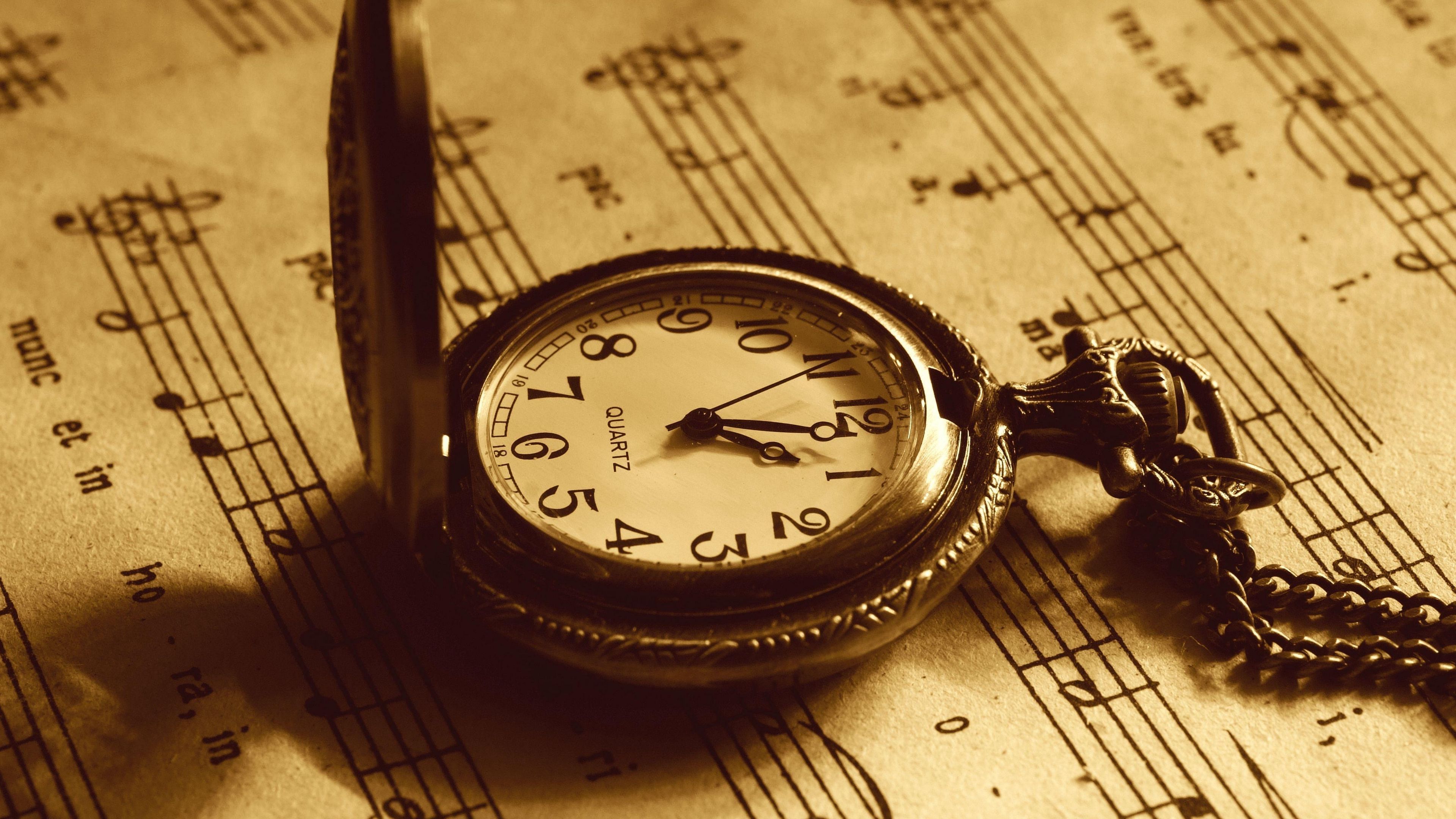 watches, pocket, metal, surface, 4k, HD Wallpaper