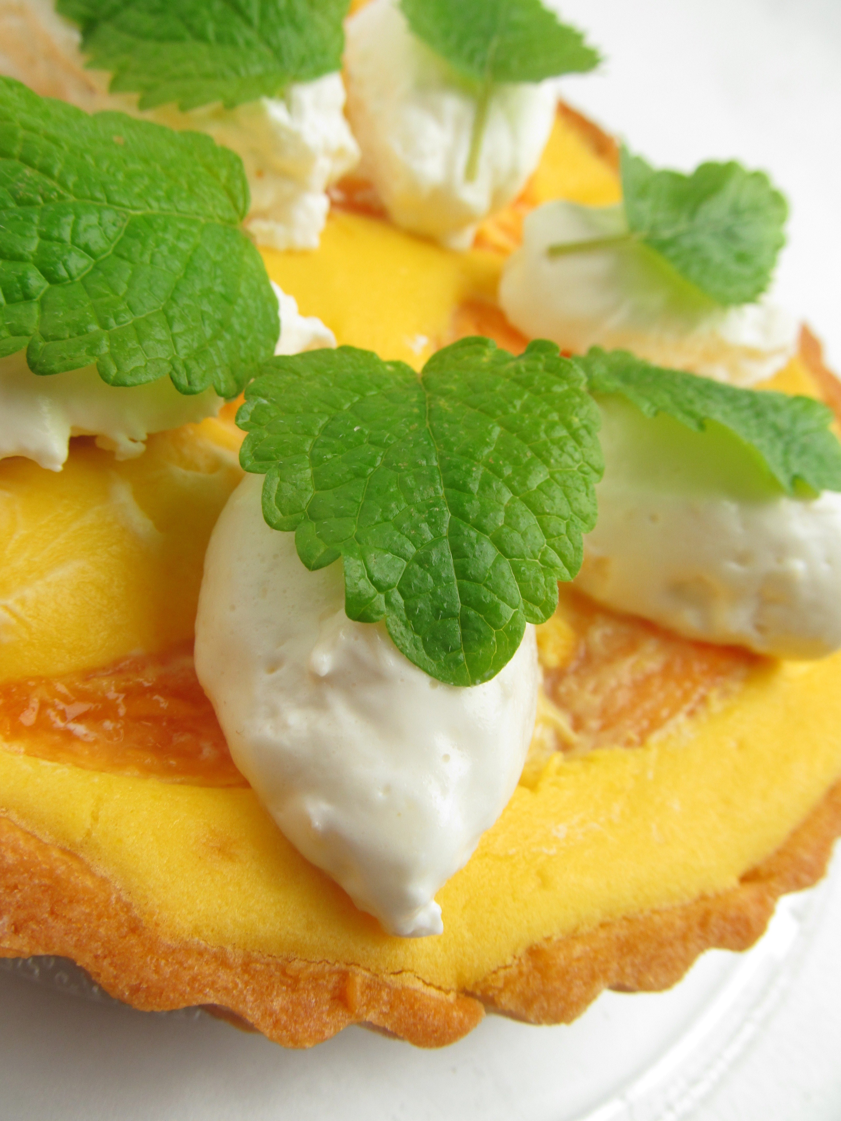 cake tart fruit dessert mango mint lychee 4k, Phone HD Wallpaper