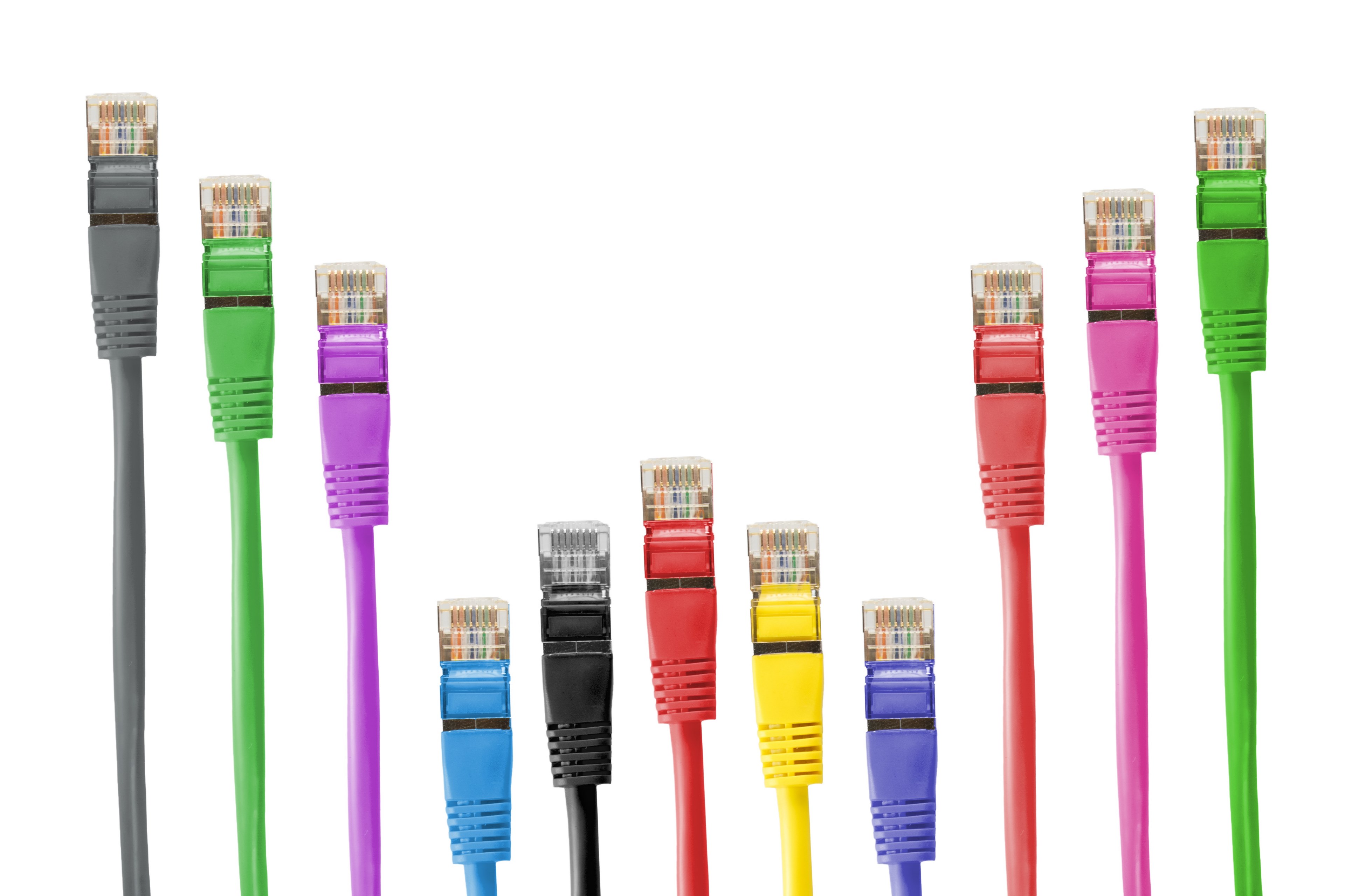 cable patch patch cable rj rj45 rj 45 network 4k, HD Wallpaper