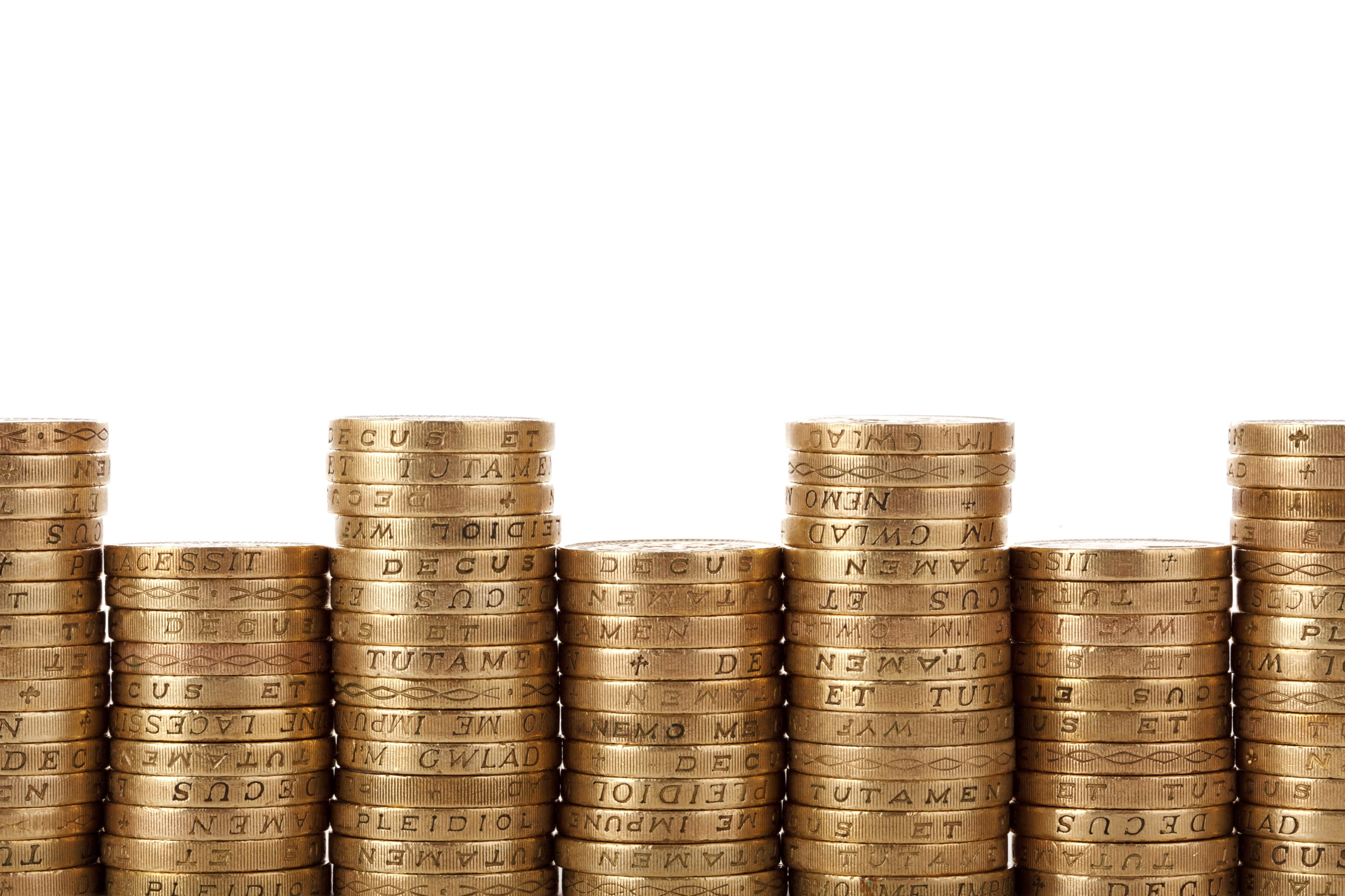 business cash coin concept credit currency 4k, HD Wallpaper