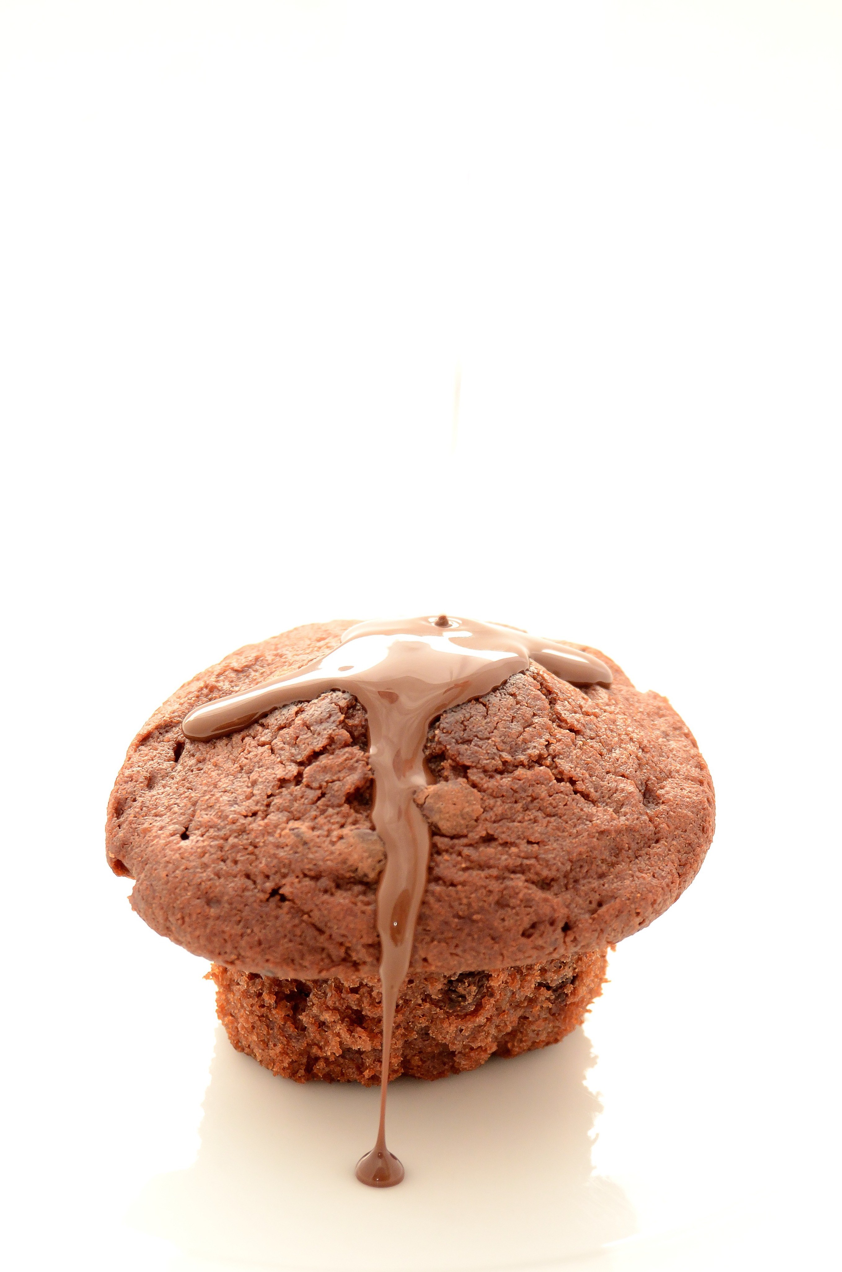 bun chocolate sweets dessert eating cocoa taste 4k, Phone HD Wallpaper