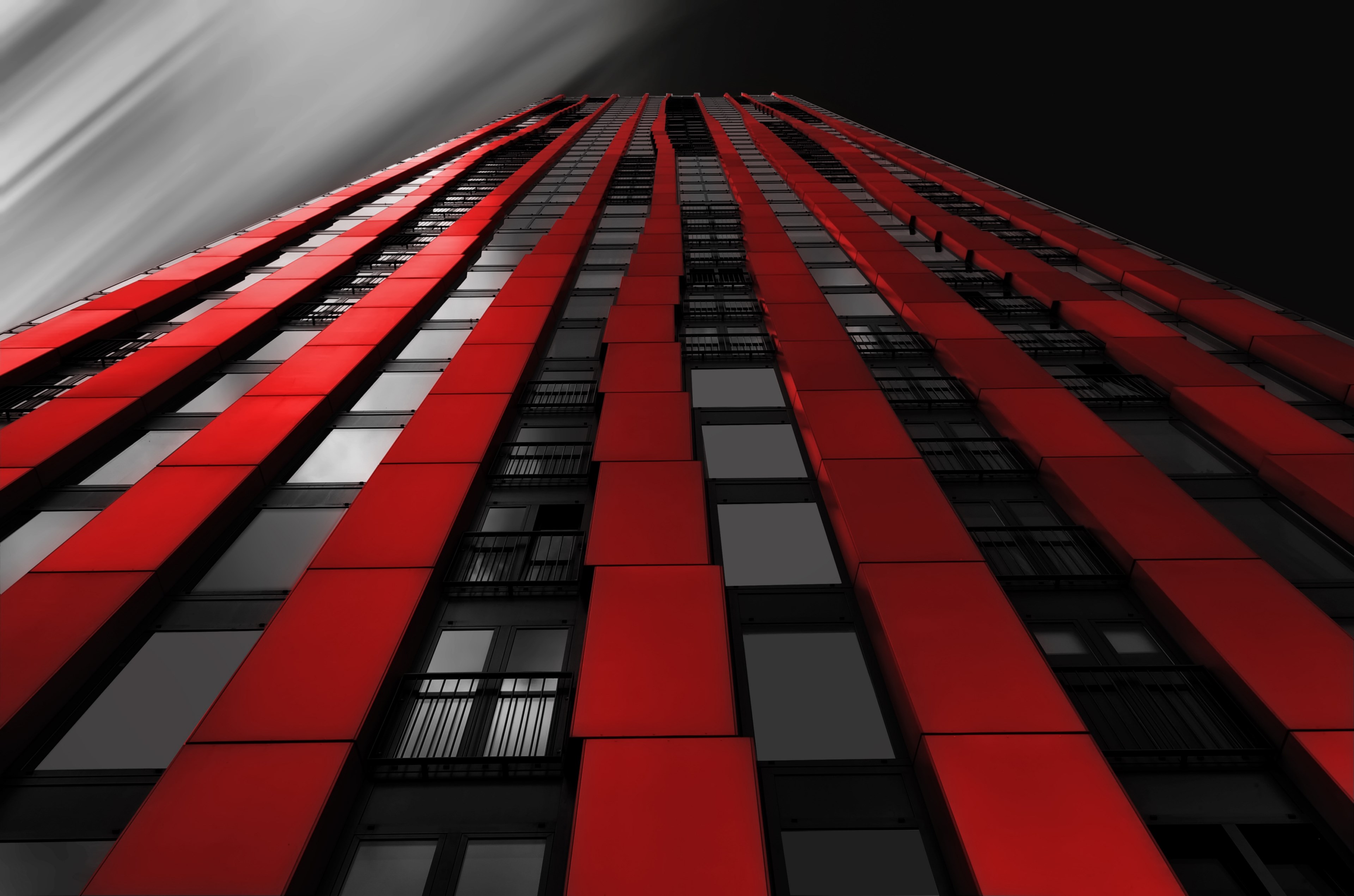 building rotterdam architecture holland netherlands 4k, HD Wallpaper