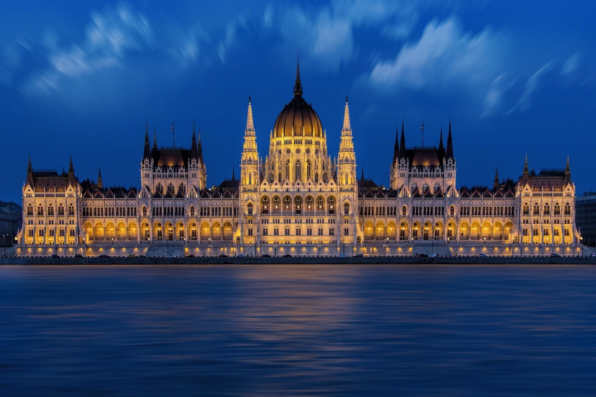budapest buda pest parliament 4k, HD Wallpaper